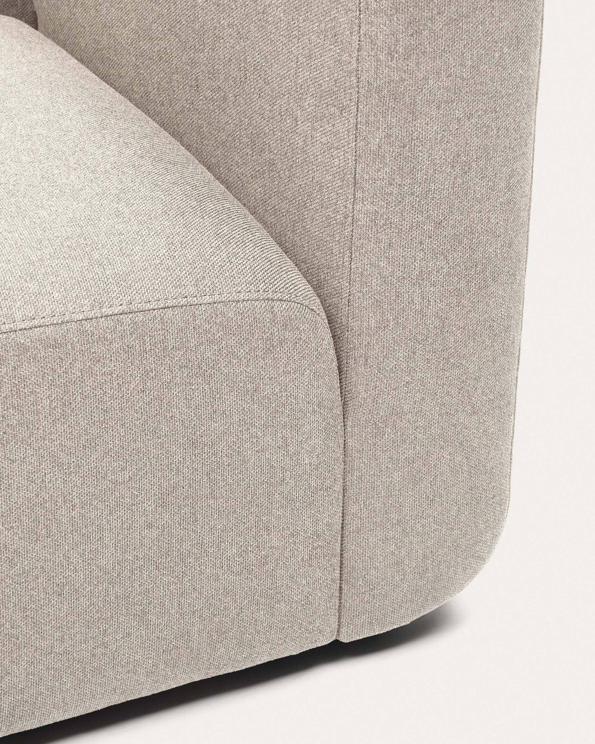 Neom modular armchair in beige FSC Mix Credit