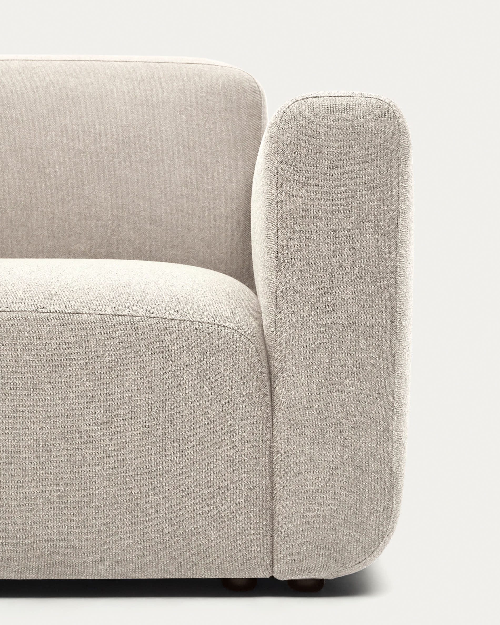 Neom modular armchair in beige FSC Mix Credit