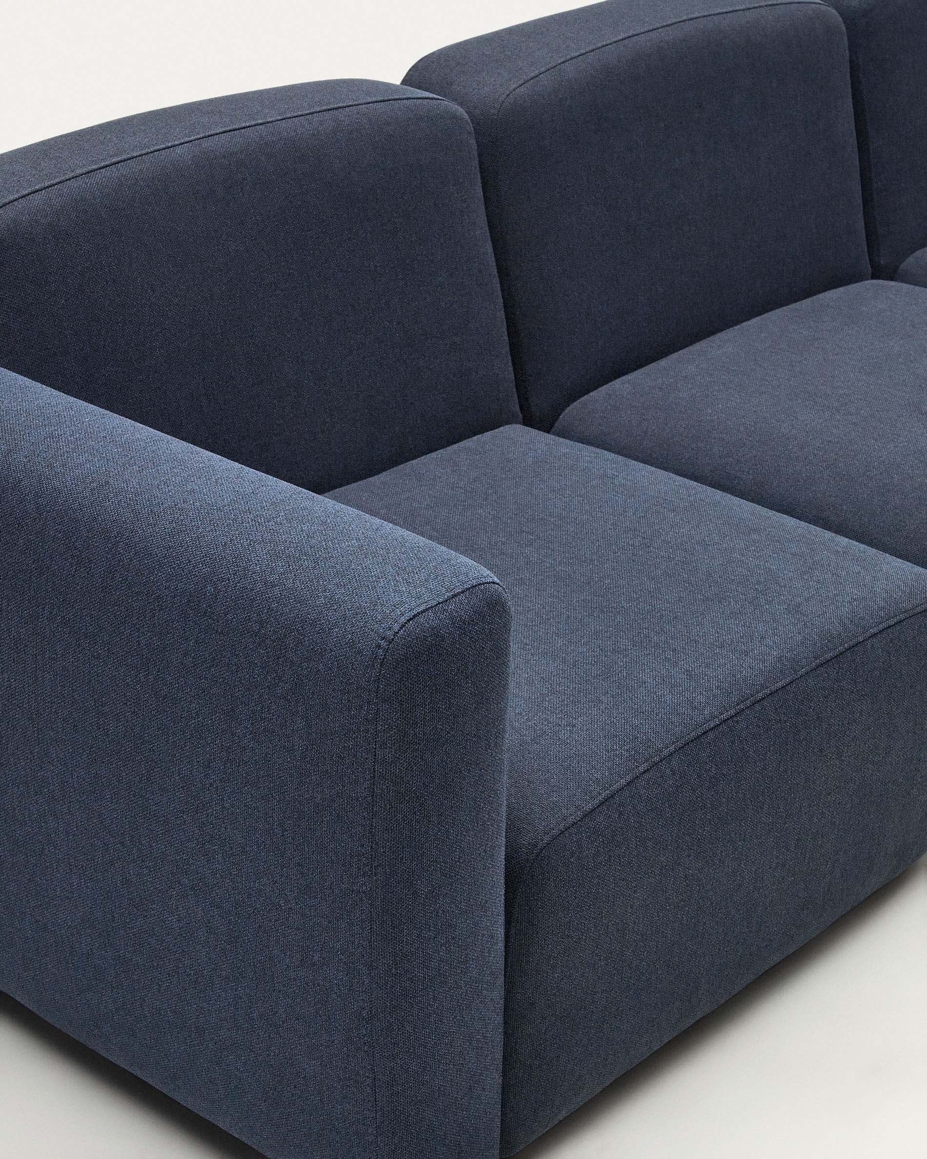 Neom 3 seater modular sofa in blue, 263 cm FSC Mix Credit