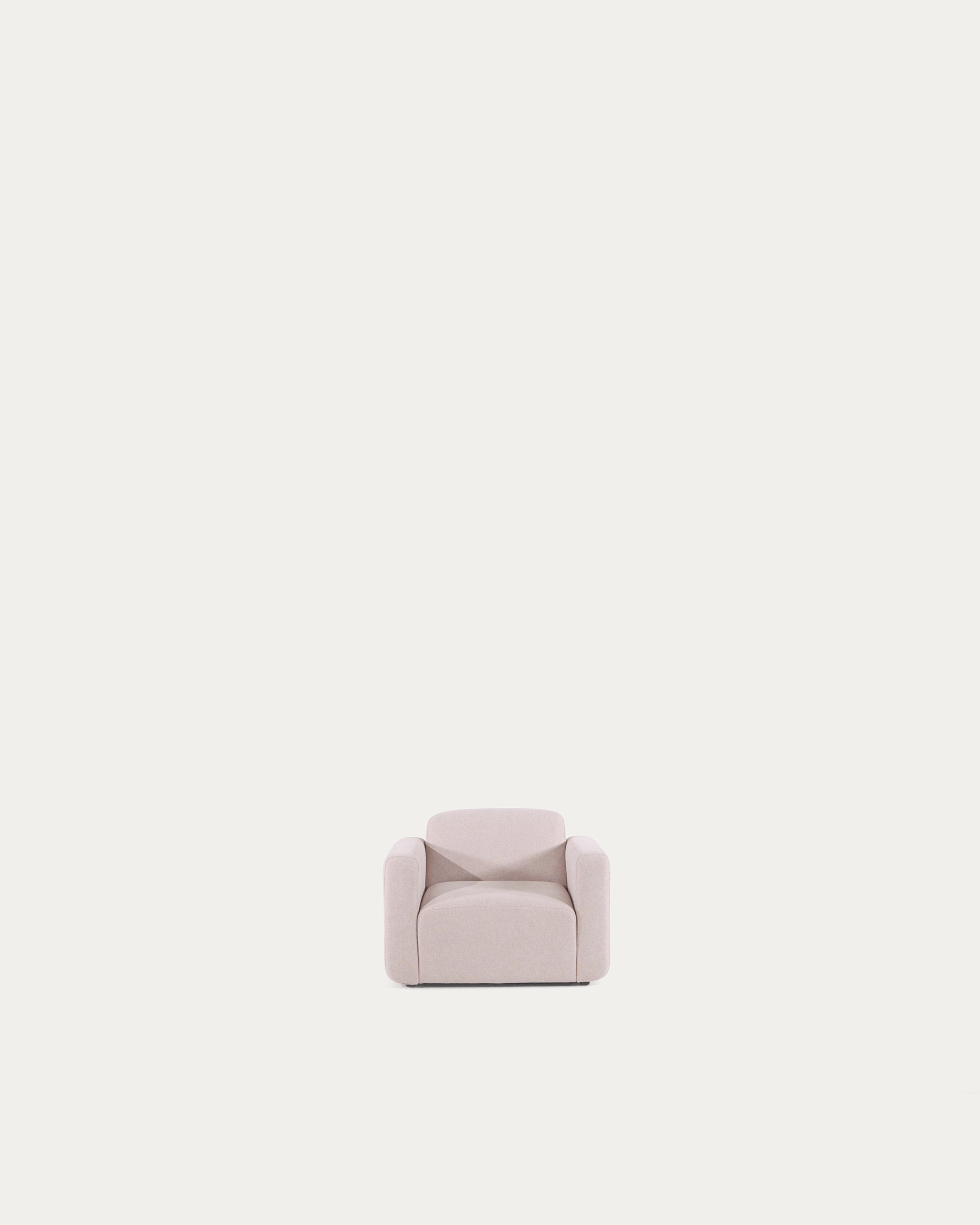 Neom sofa arm in beige FSC Mix Credit