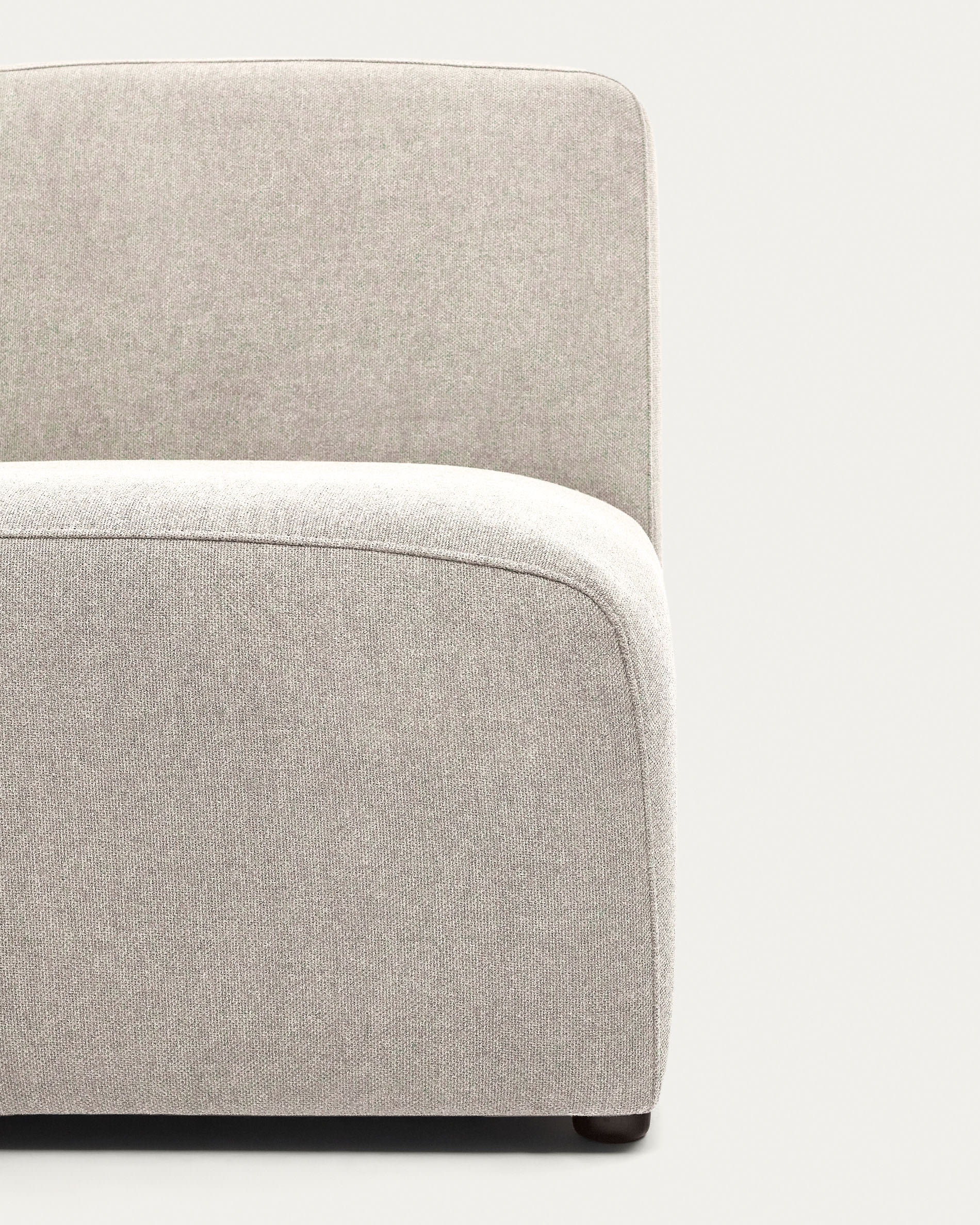Neom seat module in beige, 75 cm FSC Mix Credit