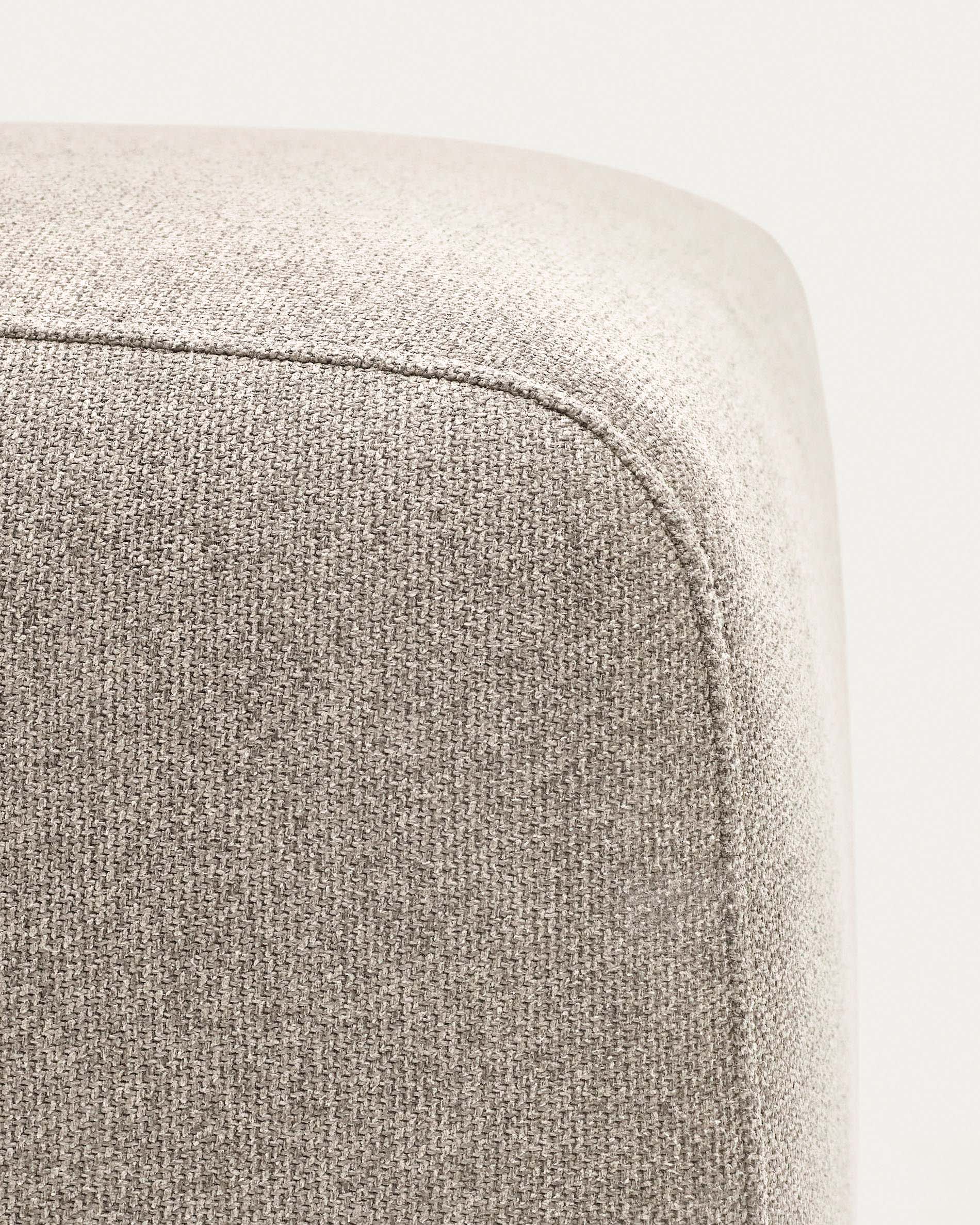 Neom footrest in beige, 75 x 64 cm FSC Mix Credit
