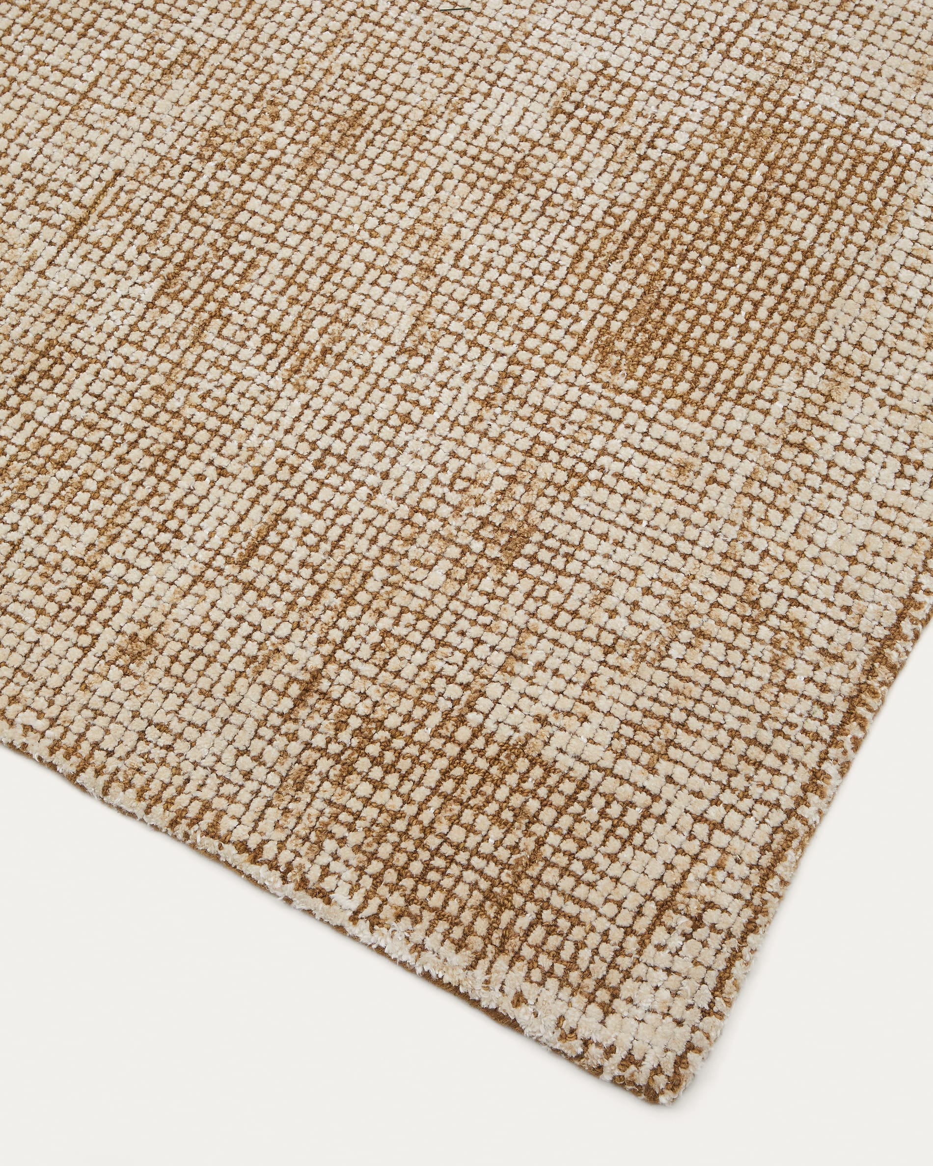 Susi green bamboo viscose rug 160 x 230 cm