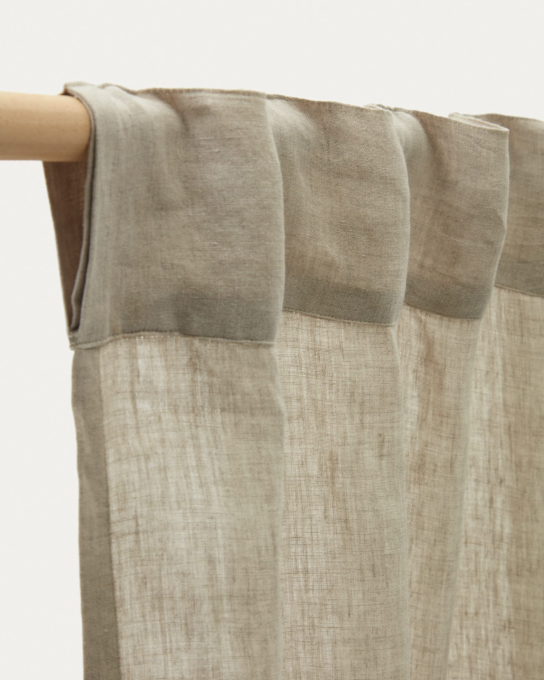 Koyu Gri Pullu Fi̇le Tül Hazır Fon Perde (90 cm x 270 cm) - Ran Perde