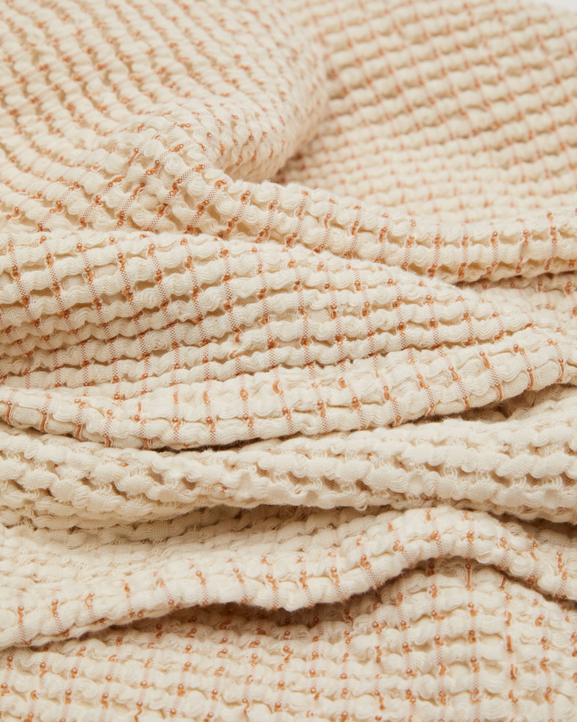Senara quilt 100% cotton in beige for 150/160 cm bed