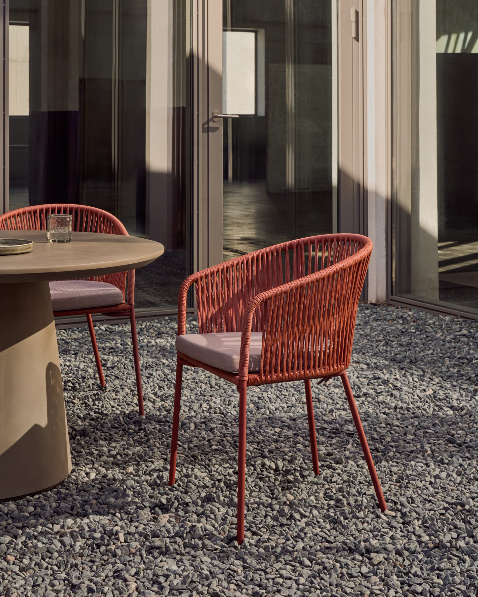 Chaise Yanet en corde — Kave Home