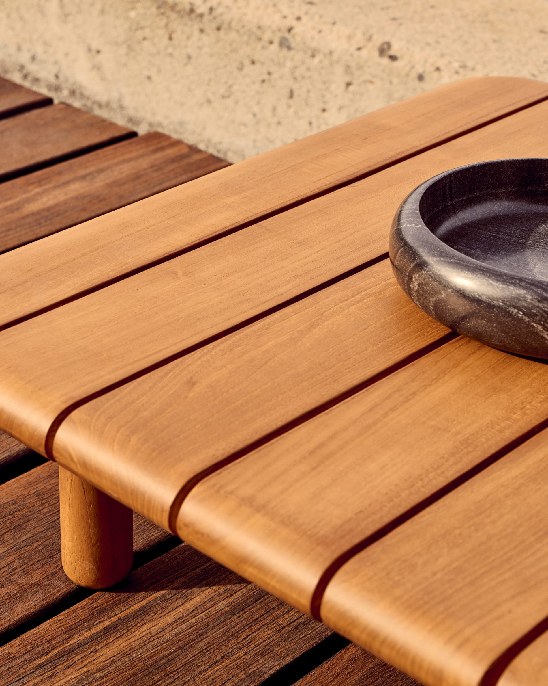Turqueta coffee table made from solid teak wood, 140 x 70 cm, FSC 100%