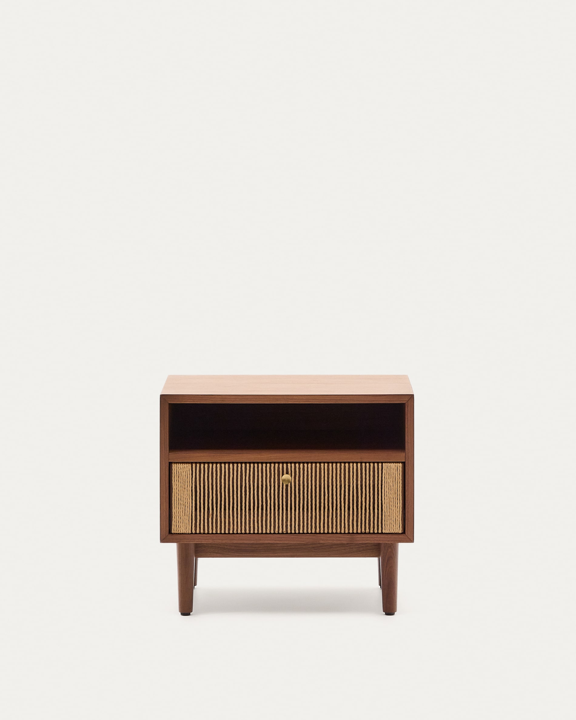 HL WOOD TABLE JERRY'S ORIGINAL ウォールナット Jan Kurtz Dweller Solid Wood Side Table Ø50cm | AmbienteDirect