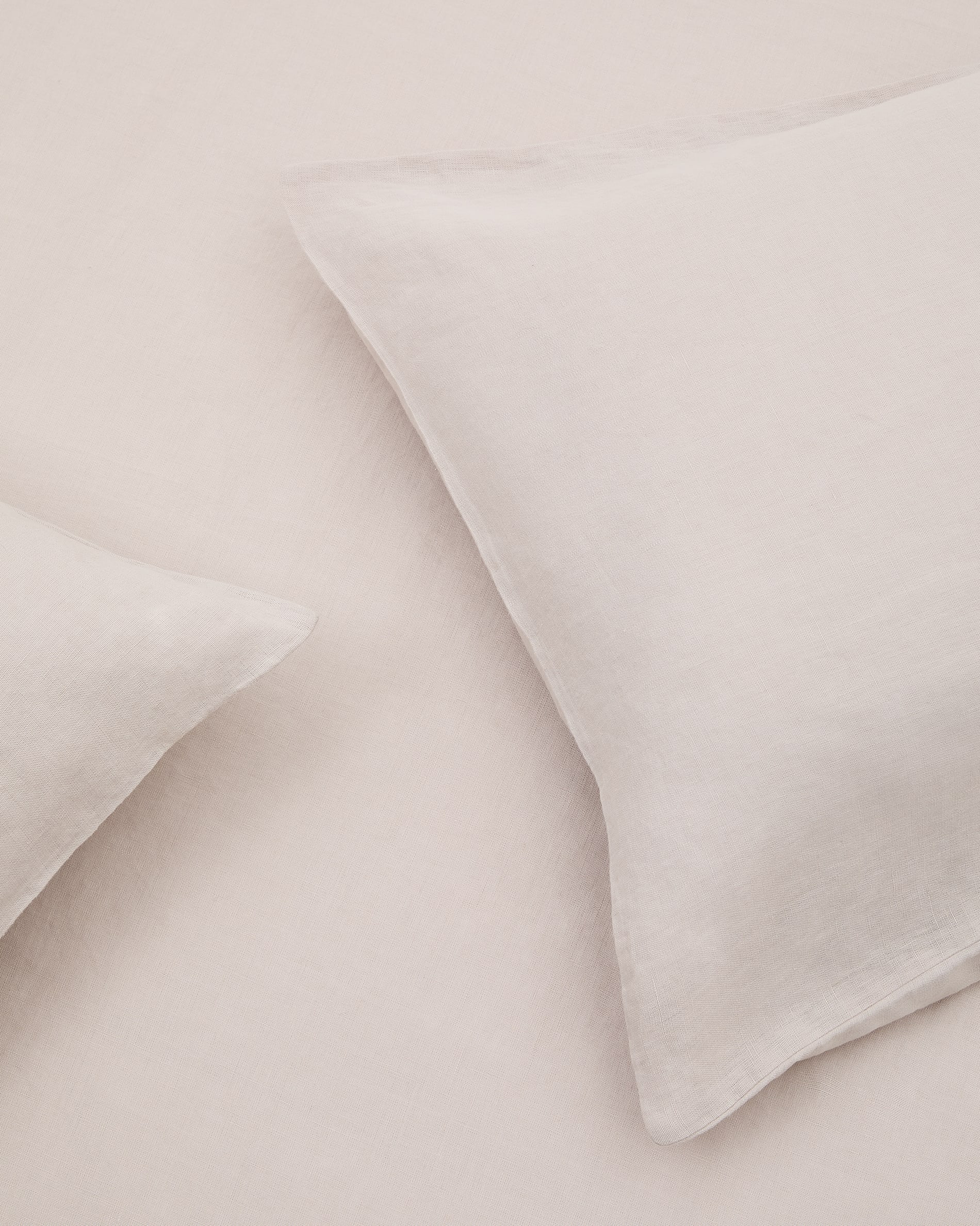 Simmel grey linen blend adjustable bottom sheet for 90 cm bed