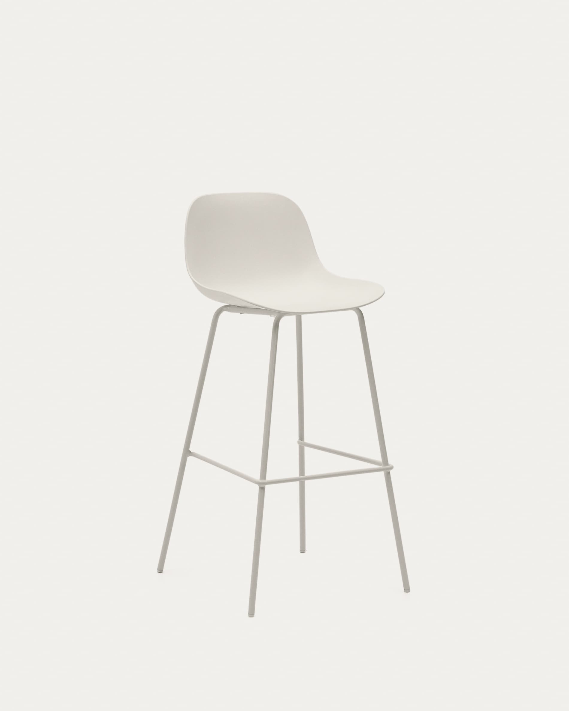 TABURETE WINDSOR BEIGE - Eames Muebles Beige