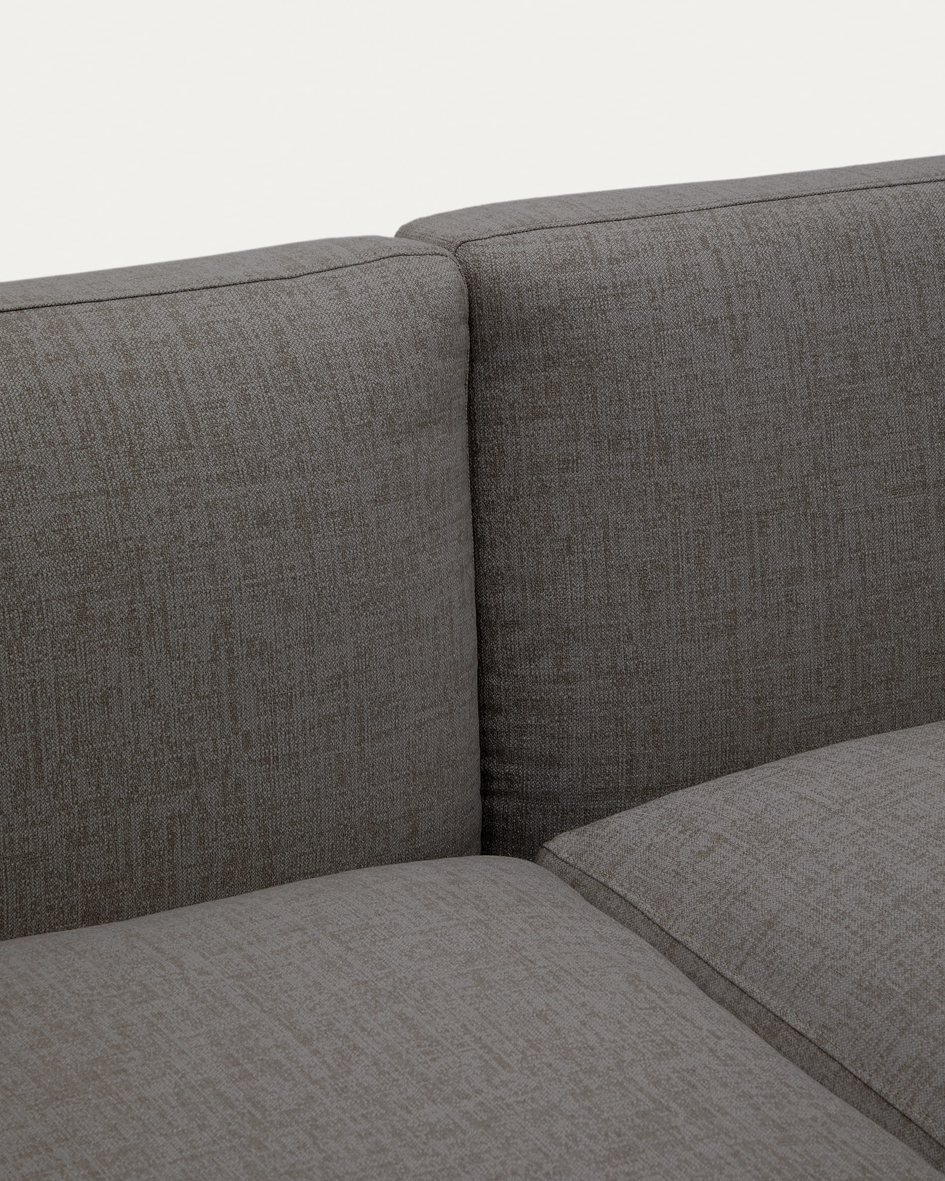 Sorells modular 2-seater outdoor sofa in aluminium with grey finish 201 cm