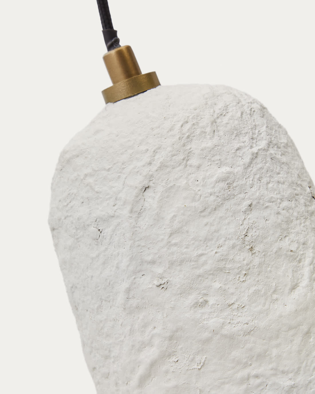 Ullaro white papier-mâché ceiling lamp Ø 11,5 cm