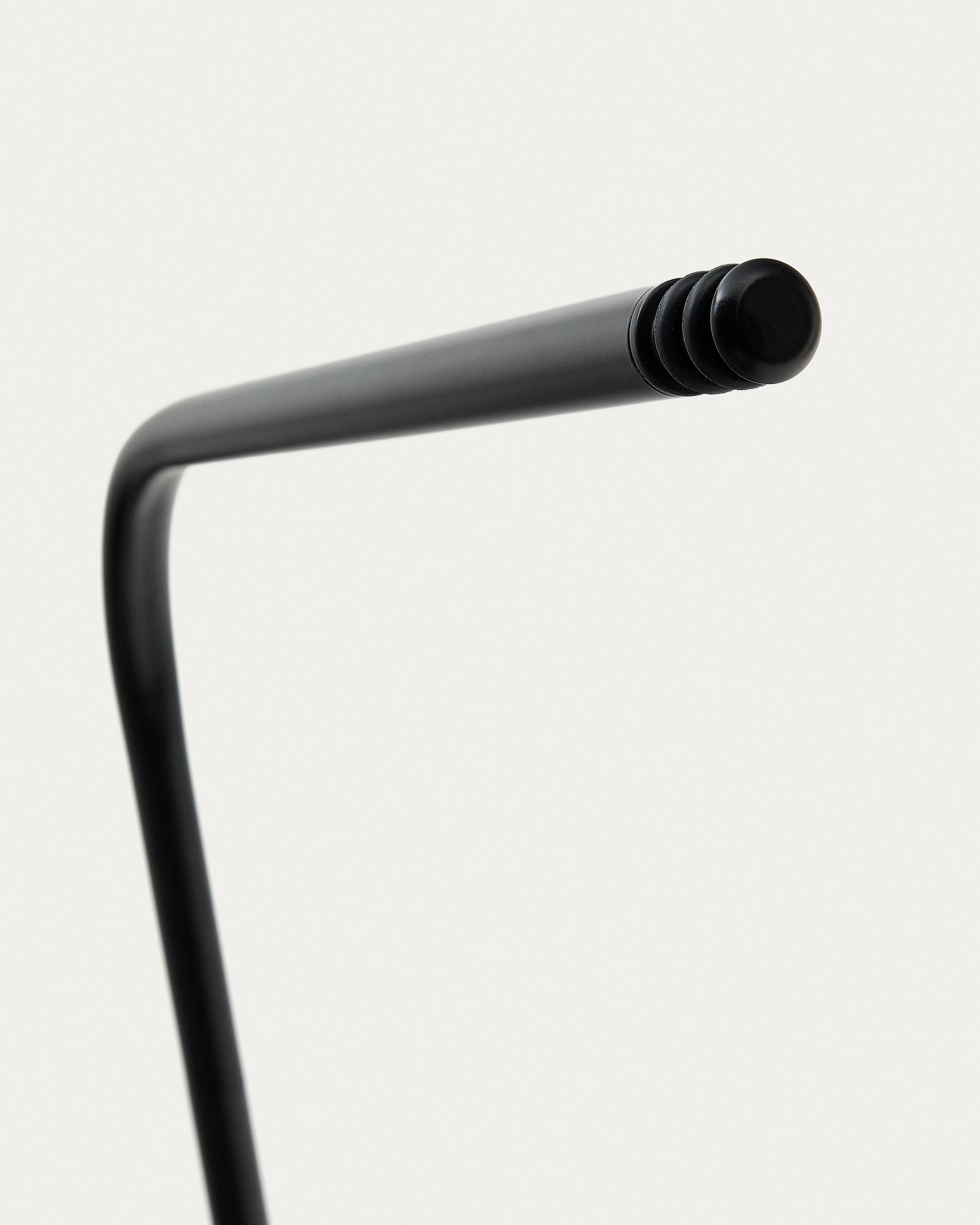 Nali floor stand for portable lamps made of metal with a black painted finish.