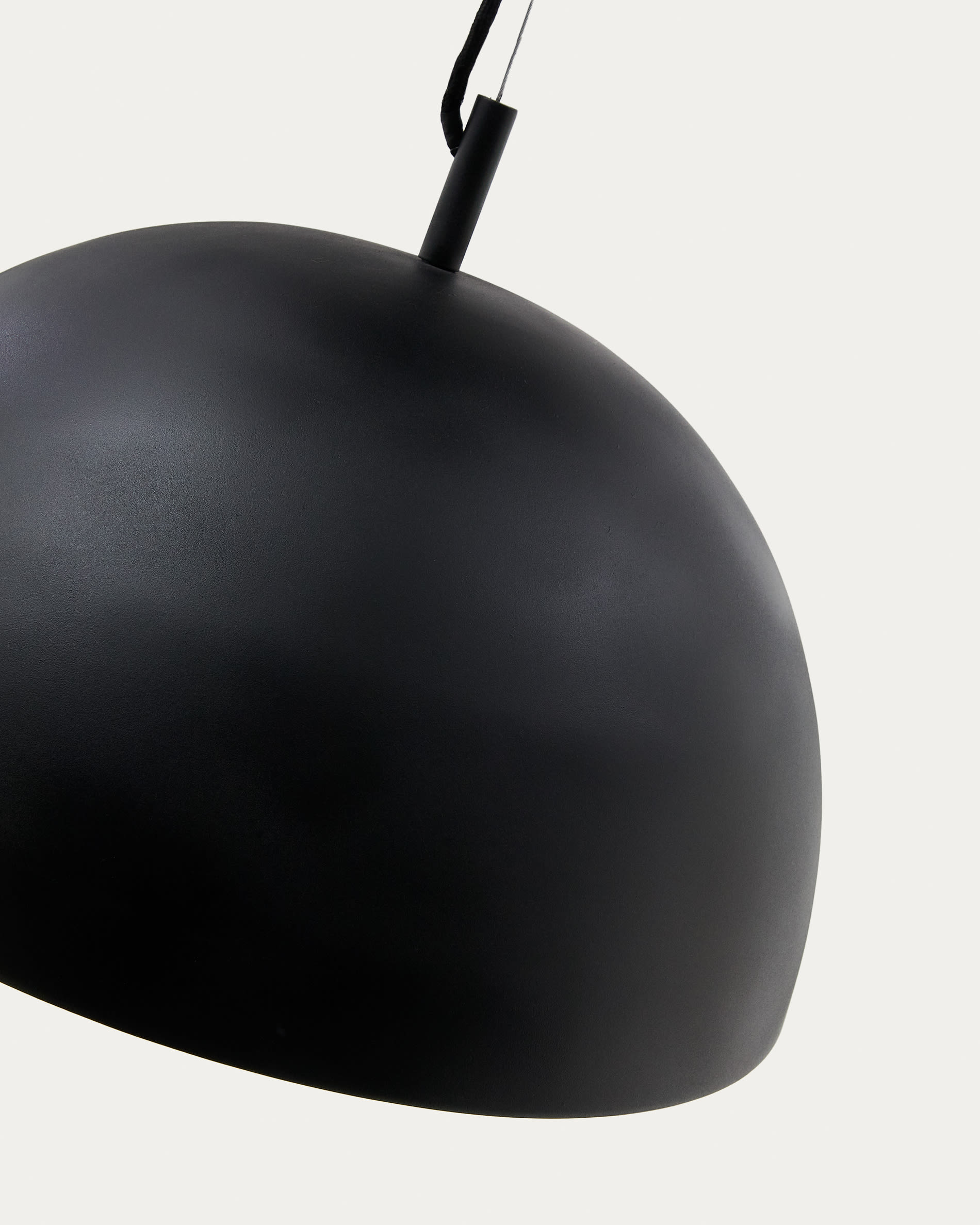 Catlar metal ceiling lamp in a black painted finish Ø 40 cm