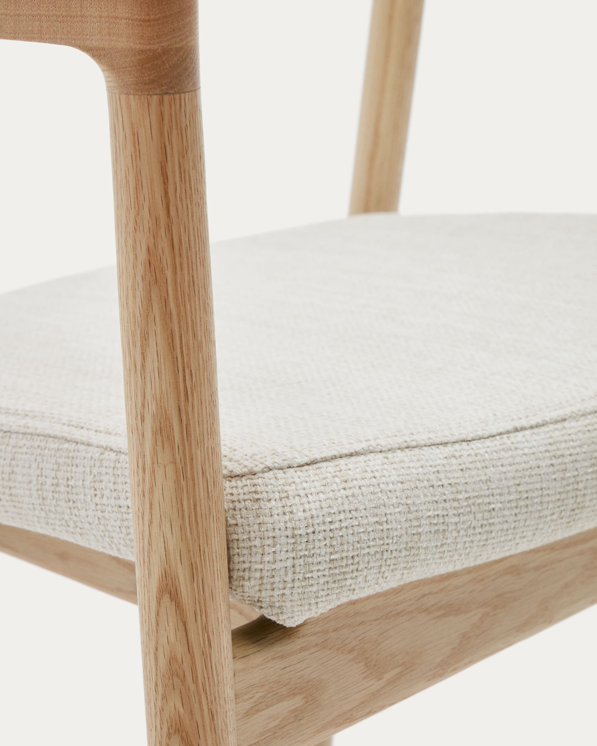 Cover for the Falconera chair in beige chenille