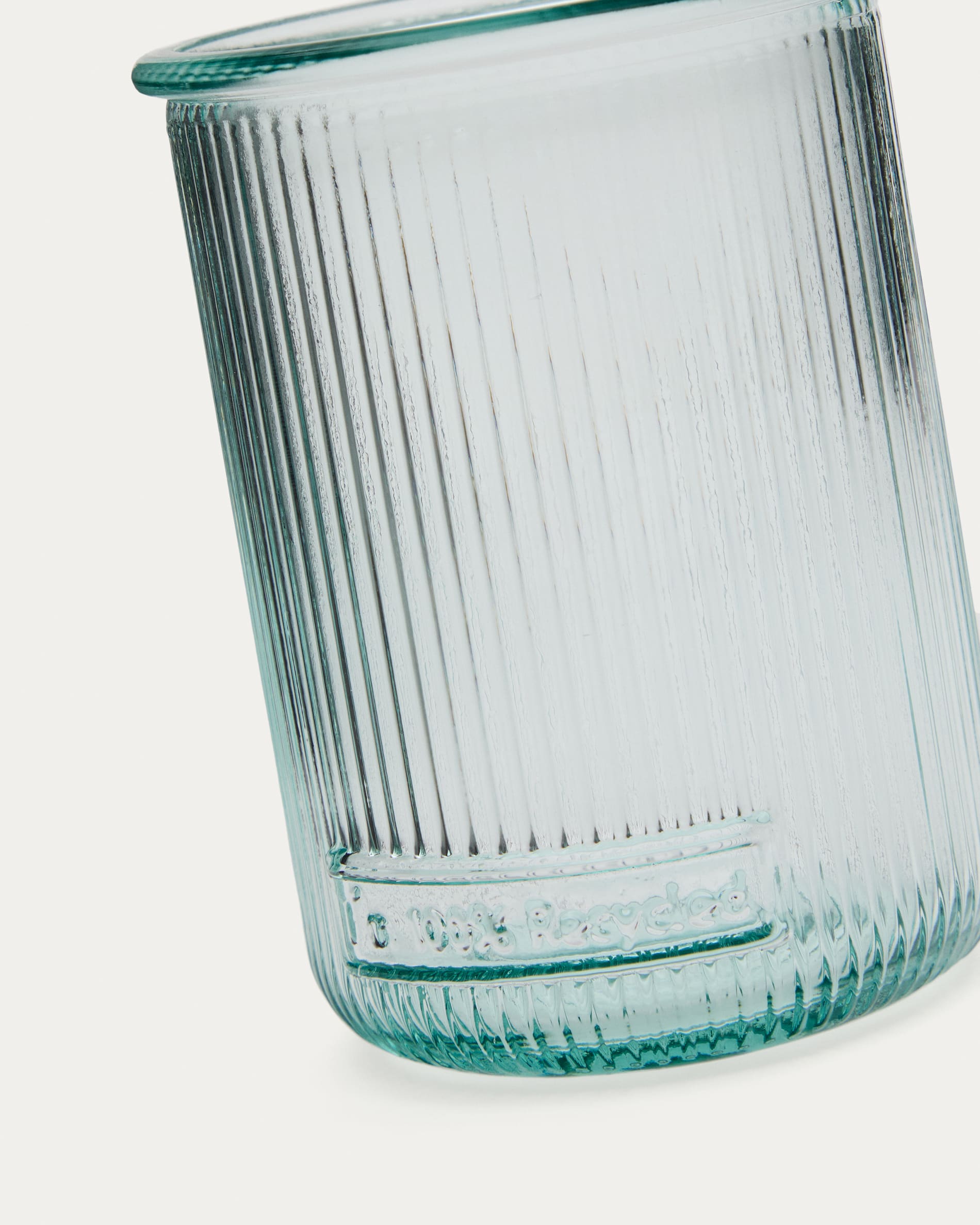 Milma transparent recycled glass