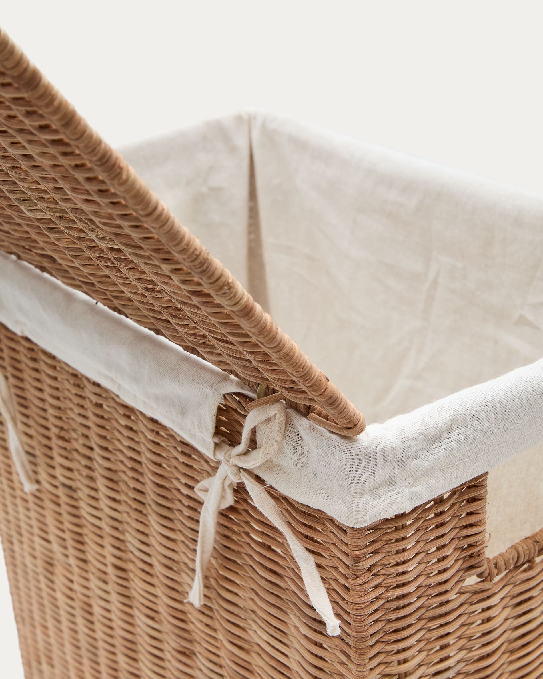 Indali set of 2 rattan baskets, 44 x 27 cm / 37 x 23 cm