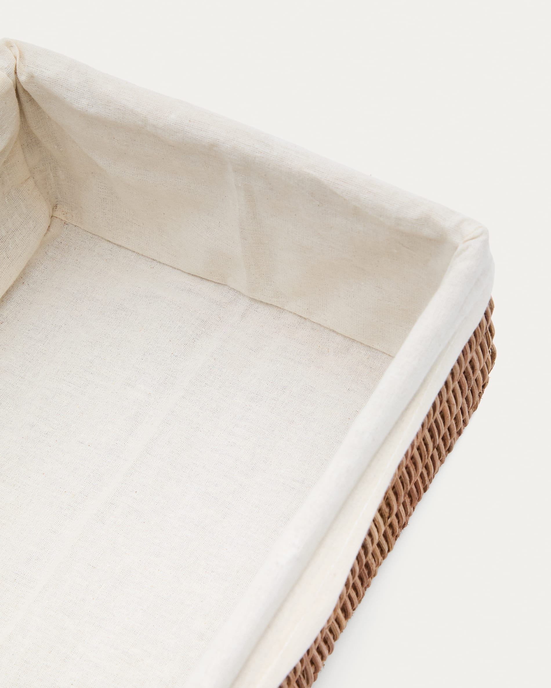 Indali set of 2 rattan baskets, 32 x 25 cm / 28 x 20 cm