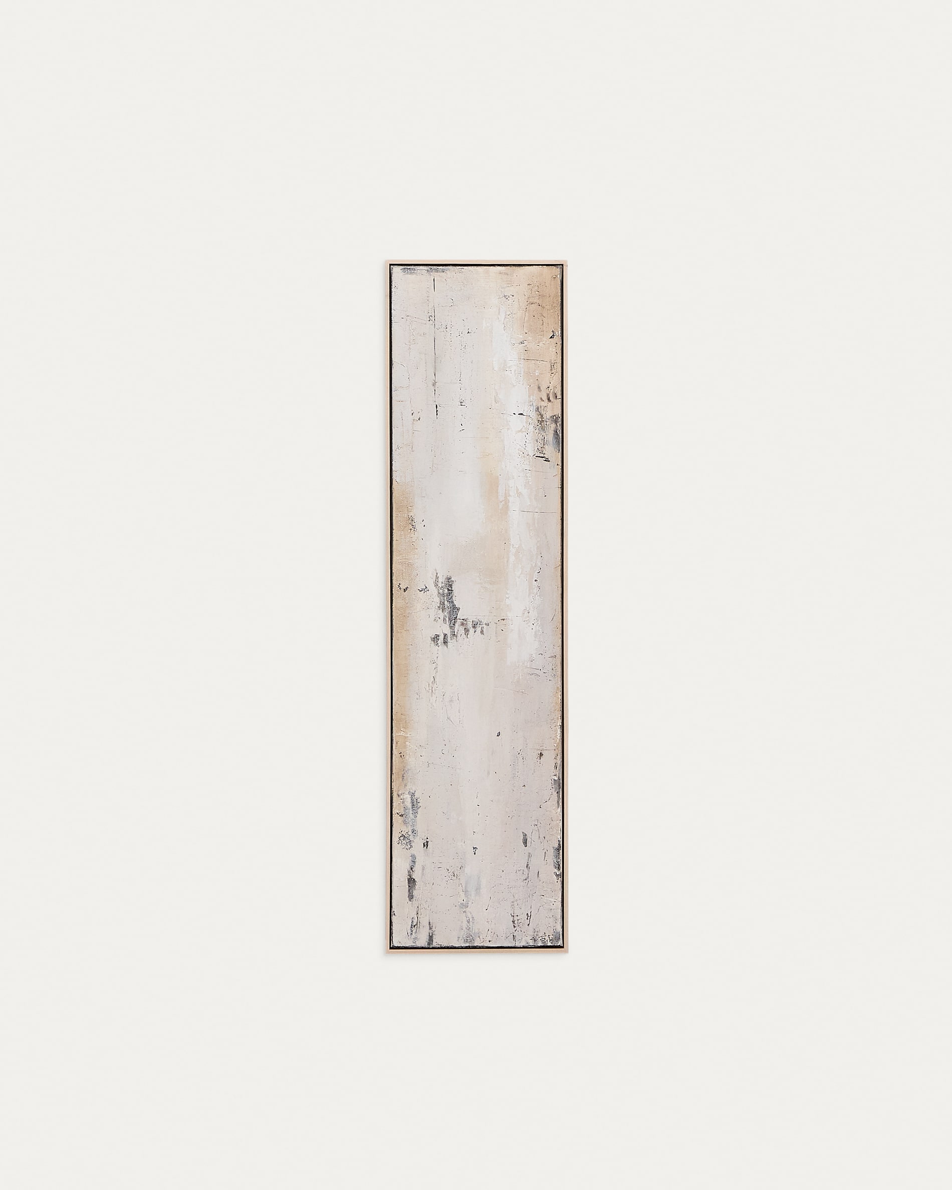 Selnar grey abstract picture, 122 x 32 cm