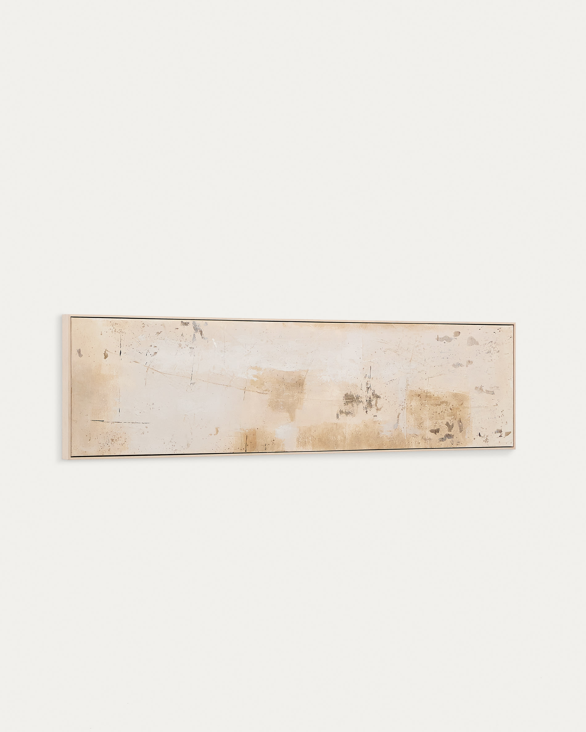 Silpa dark beige abstract picture, 182 x 47 cm