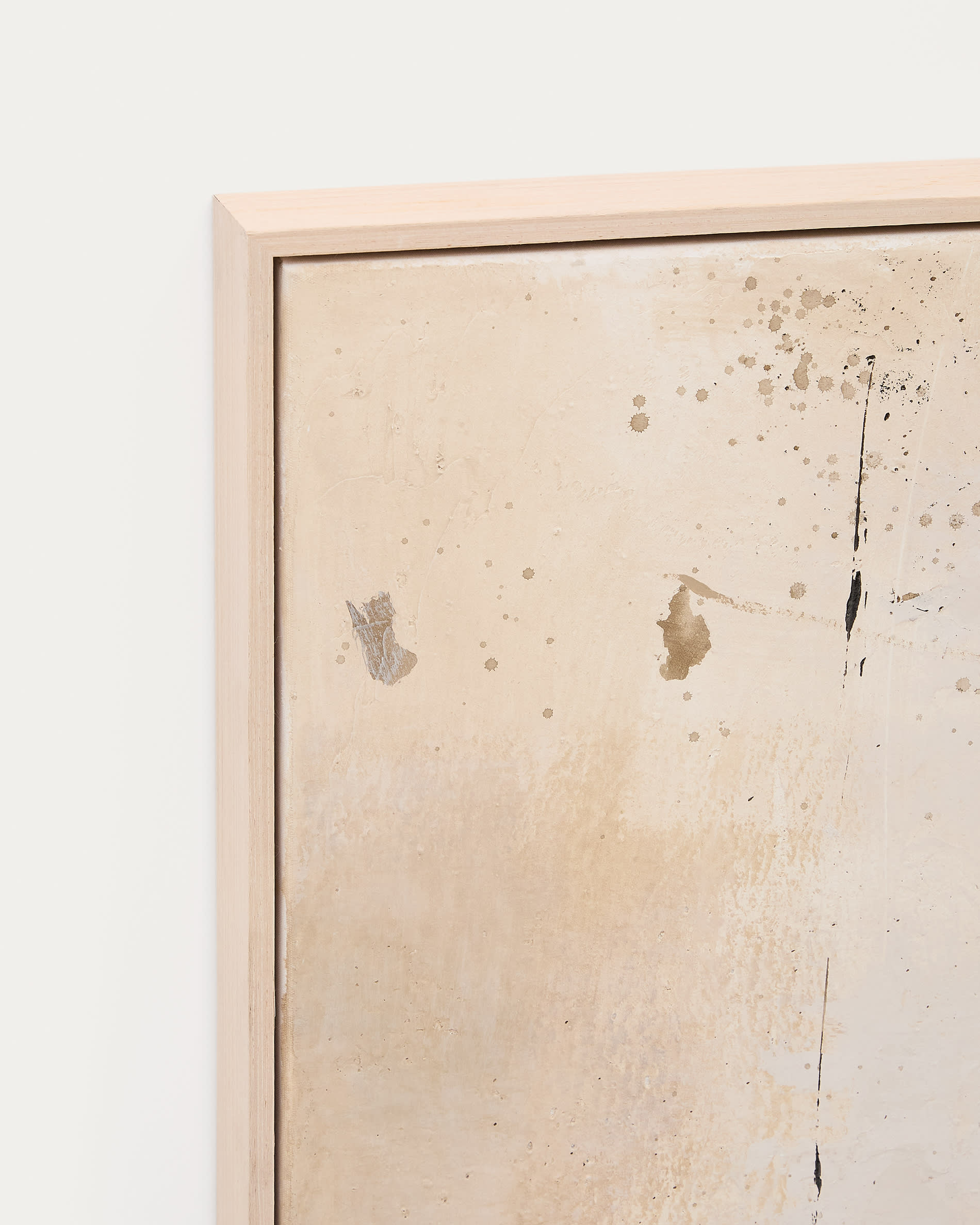 Silpa dark beige abstract picture, 182 x 47 cm