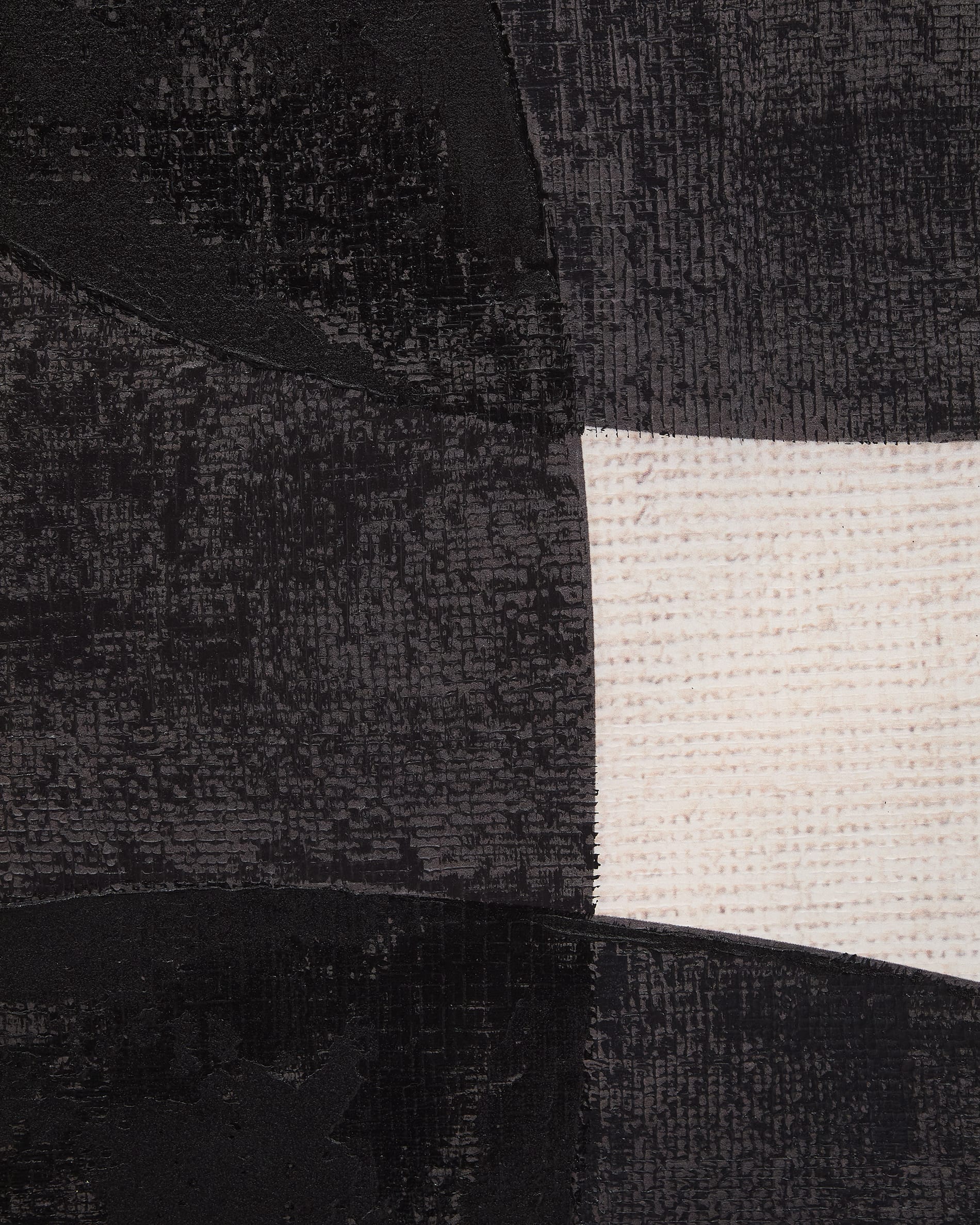 Tonol, brown abstract canvas, 180 x 140 cm