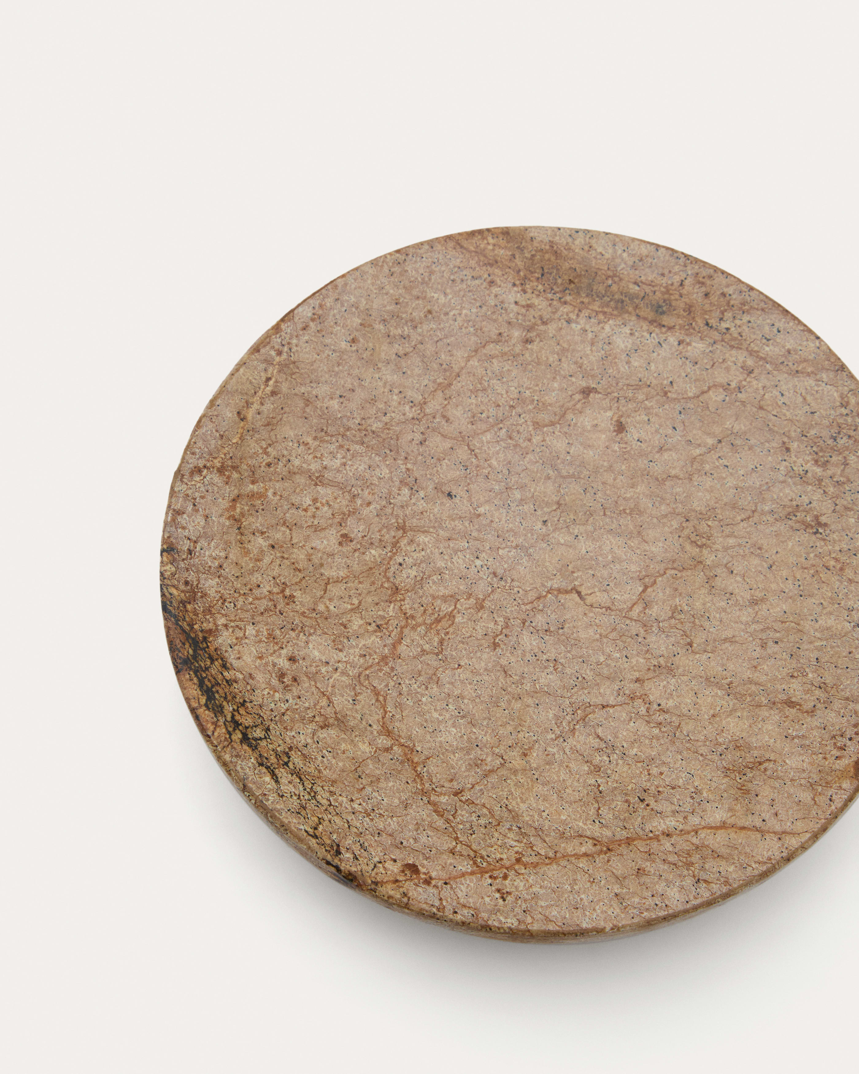 Spalsh beige marble soap dish