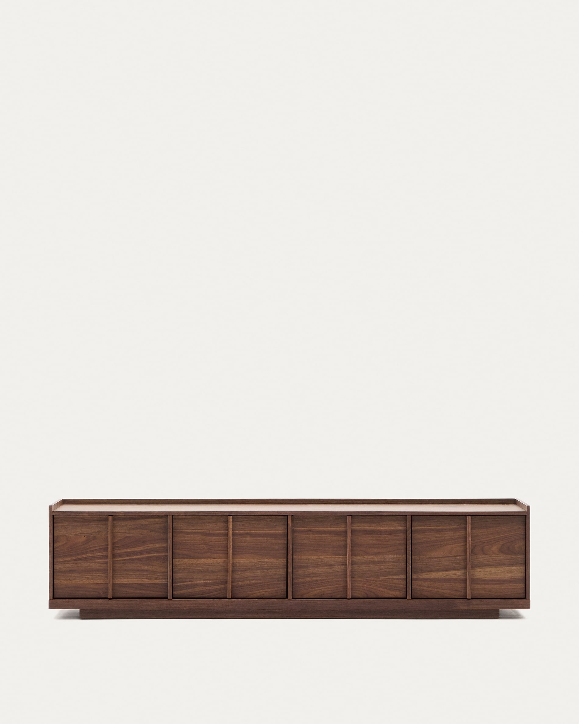 Meuble TV Onix Noyer Foncé 200x45 cm FSC Mix