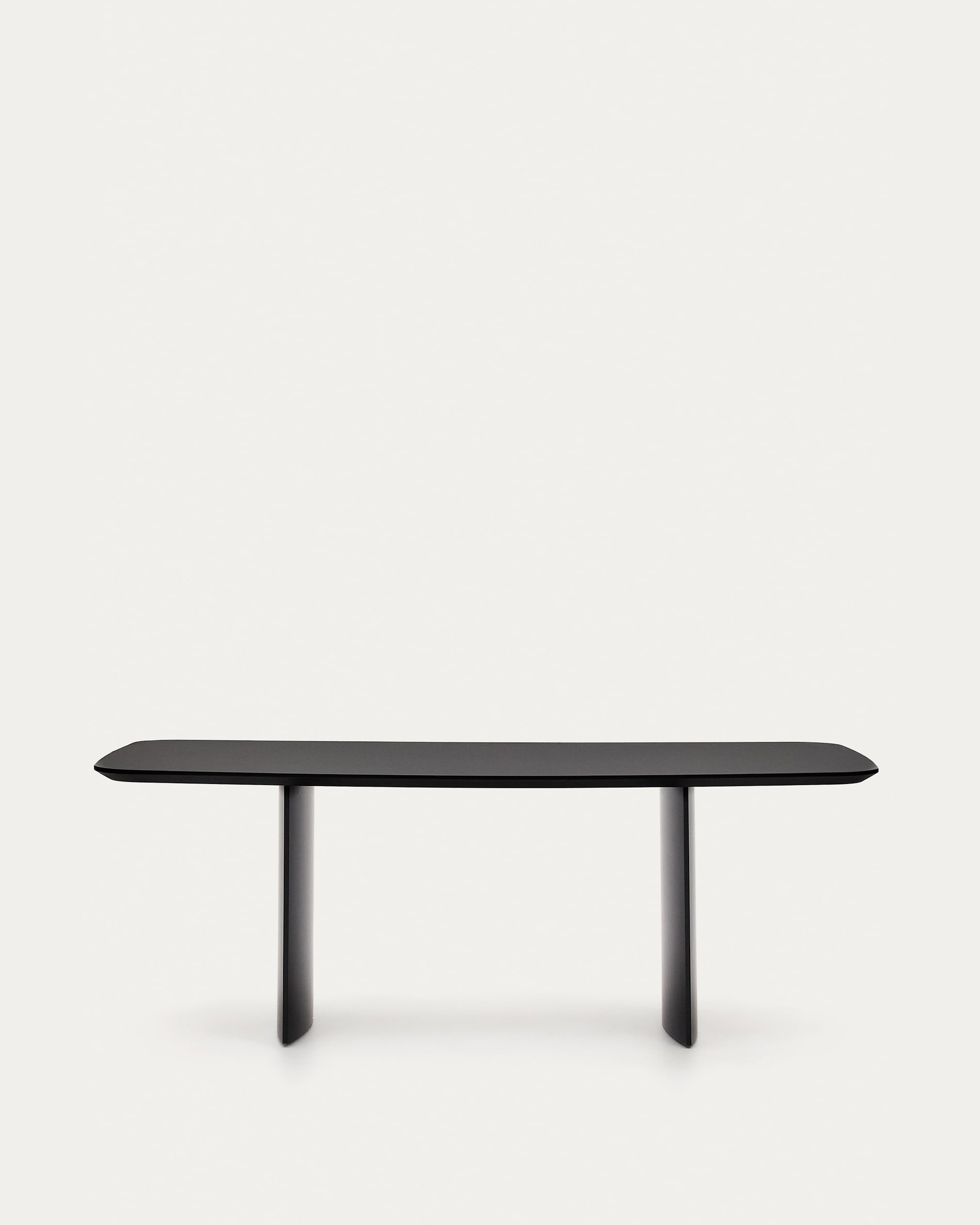 Litto black, lacquered MDF table, 200 x 100 cm