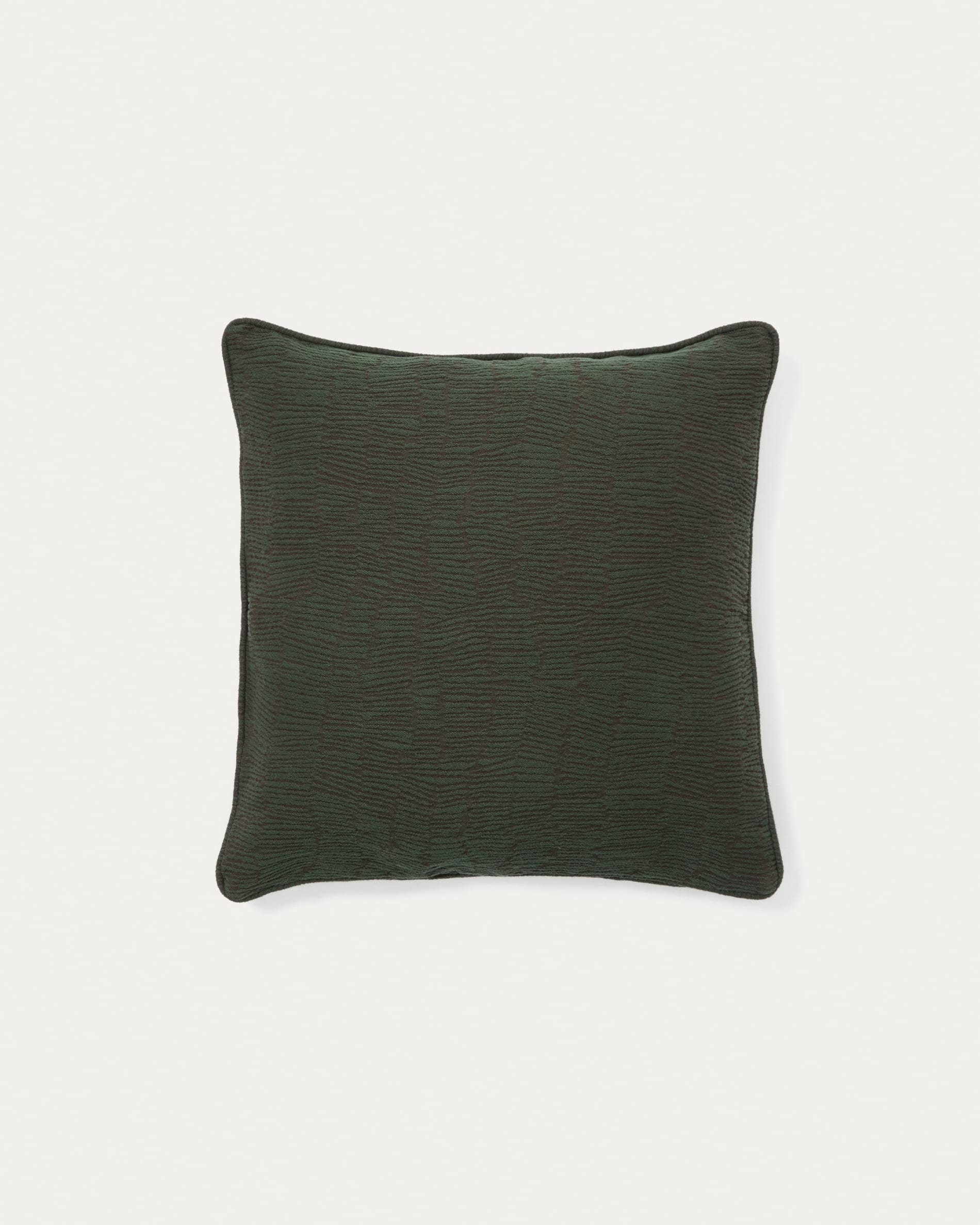 Labid Kussenhoes Jacquard 100 Katoen Groen 45 X 45 Cm Kave Home Labid kussenhoes jacquard 100 katoen groen 45 x 45 cm kave home