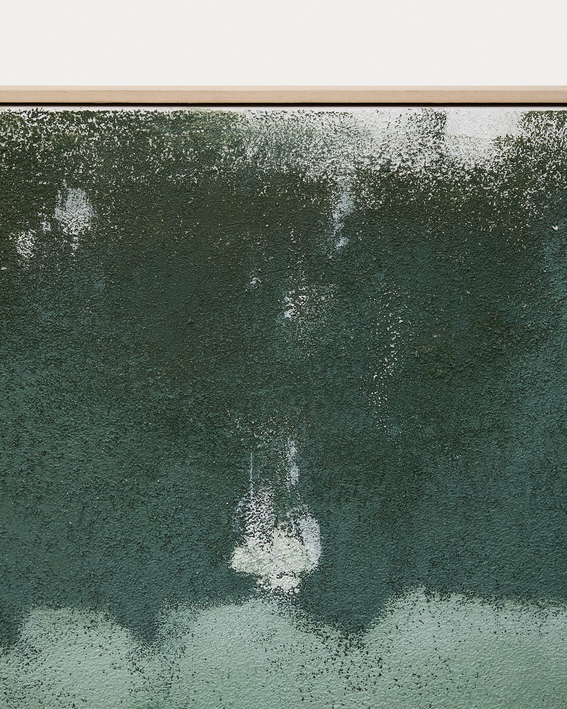 Selnar green abstract picture, 202 x 122 cm