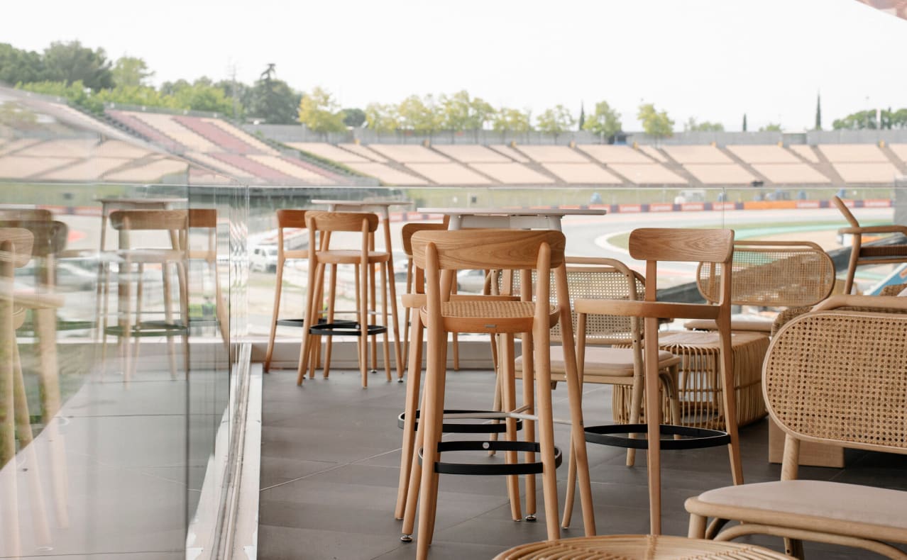 Circuit Barcelona terrace