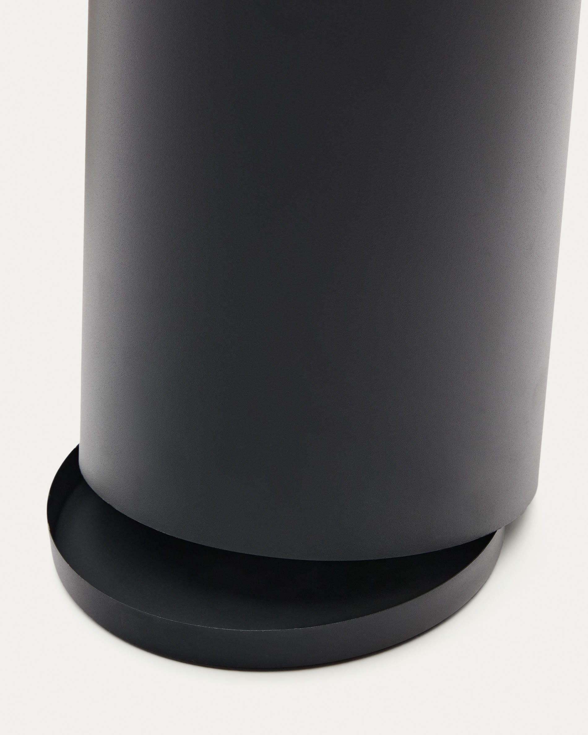 Atin grey metal small umbrella stand
