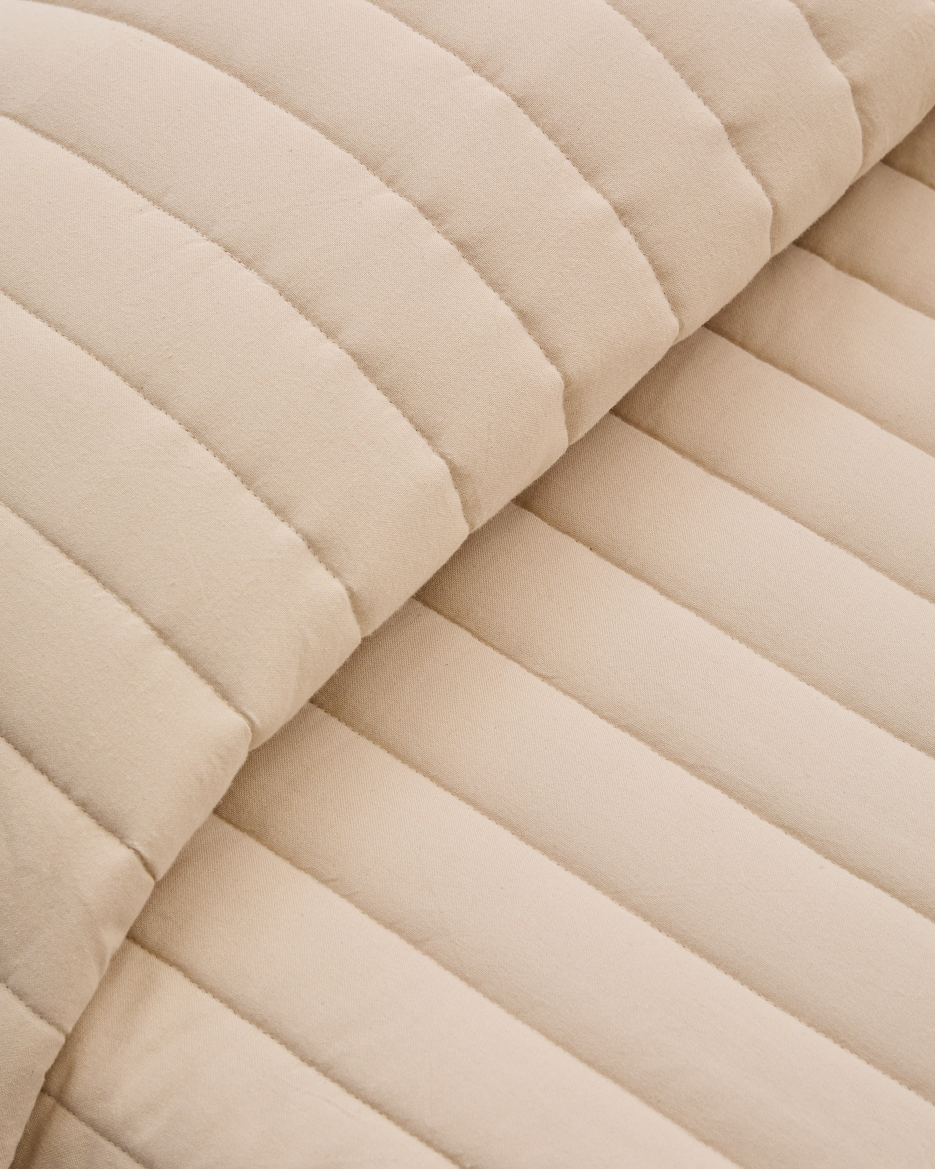 Sini beige bedspread made of 100% organic cotton for 90 cm beds