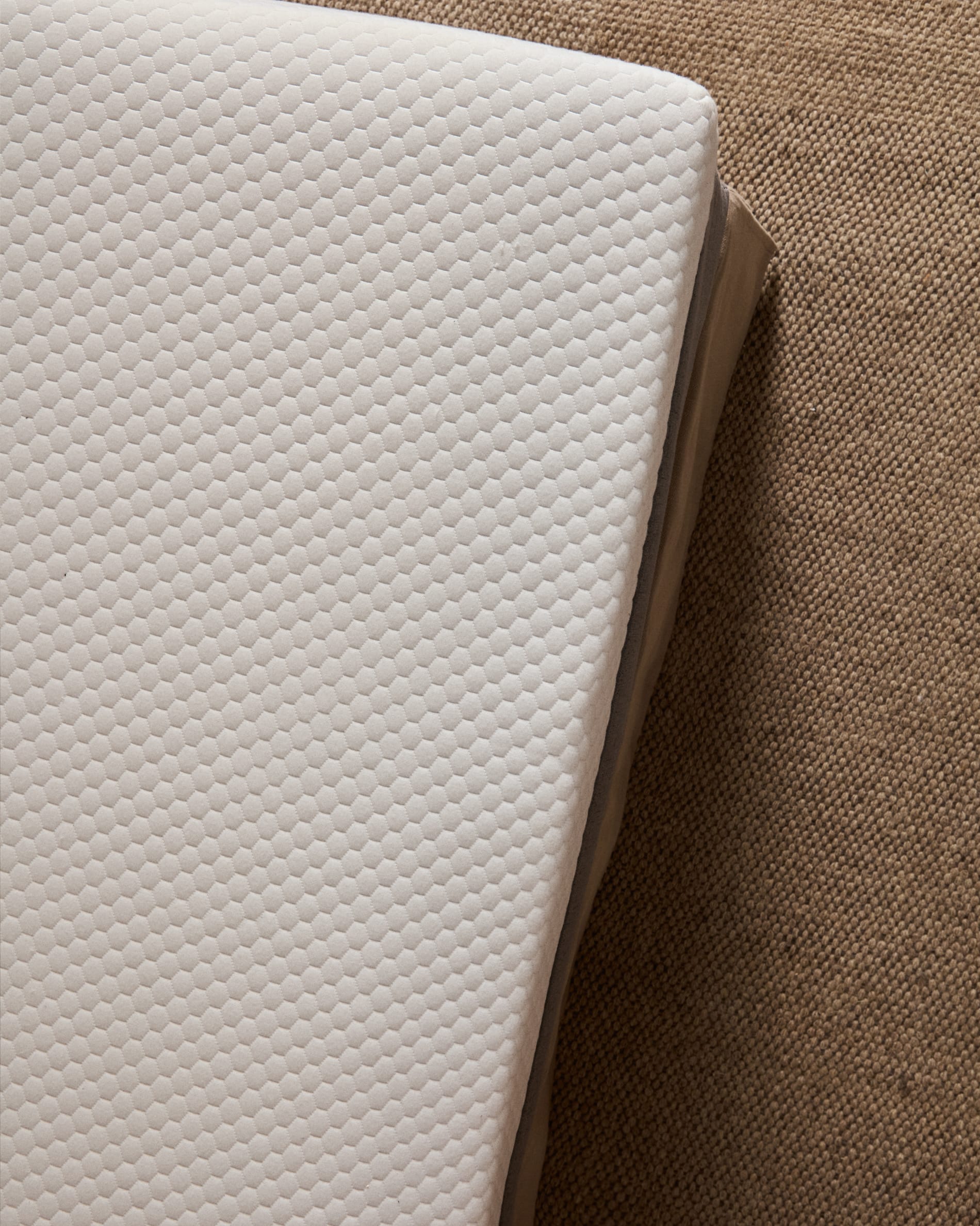 Eva viscoelastic mattress with removable cover 90 x 200 cm