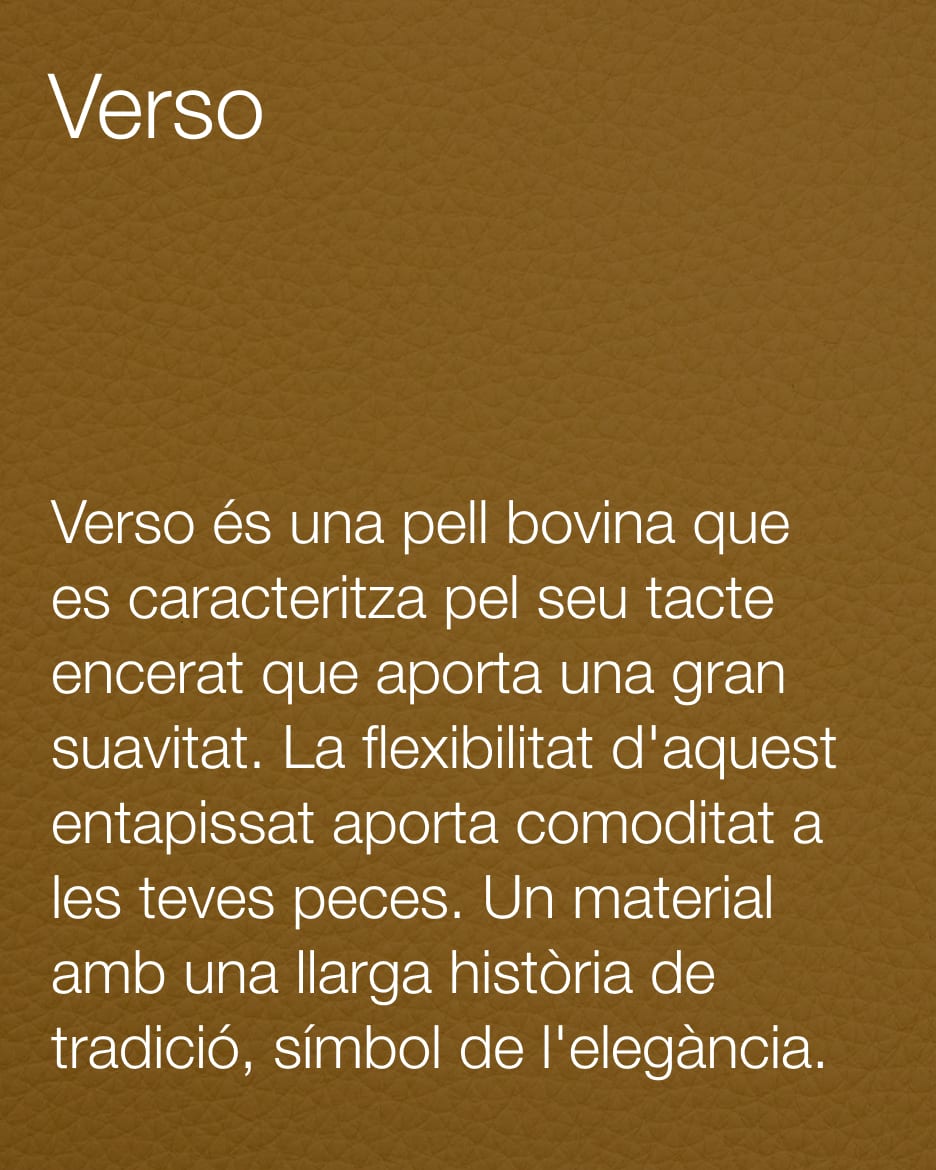 Verso Sample