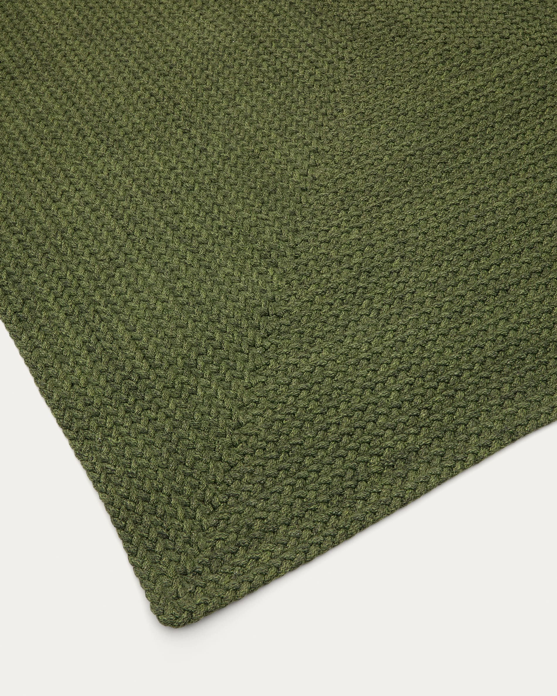 Rug Despas in synthetic fibers green 160 x 230 cm