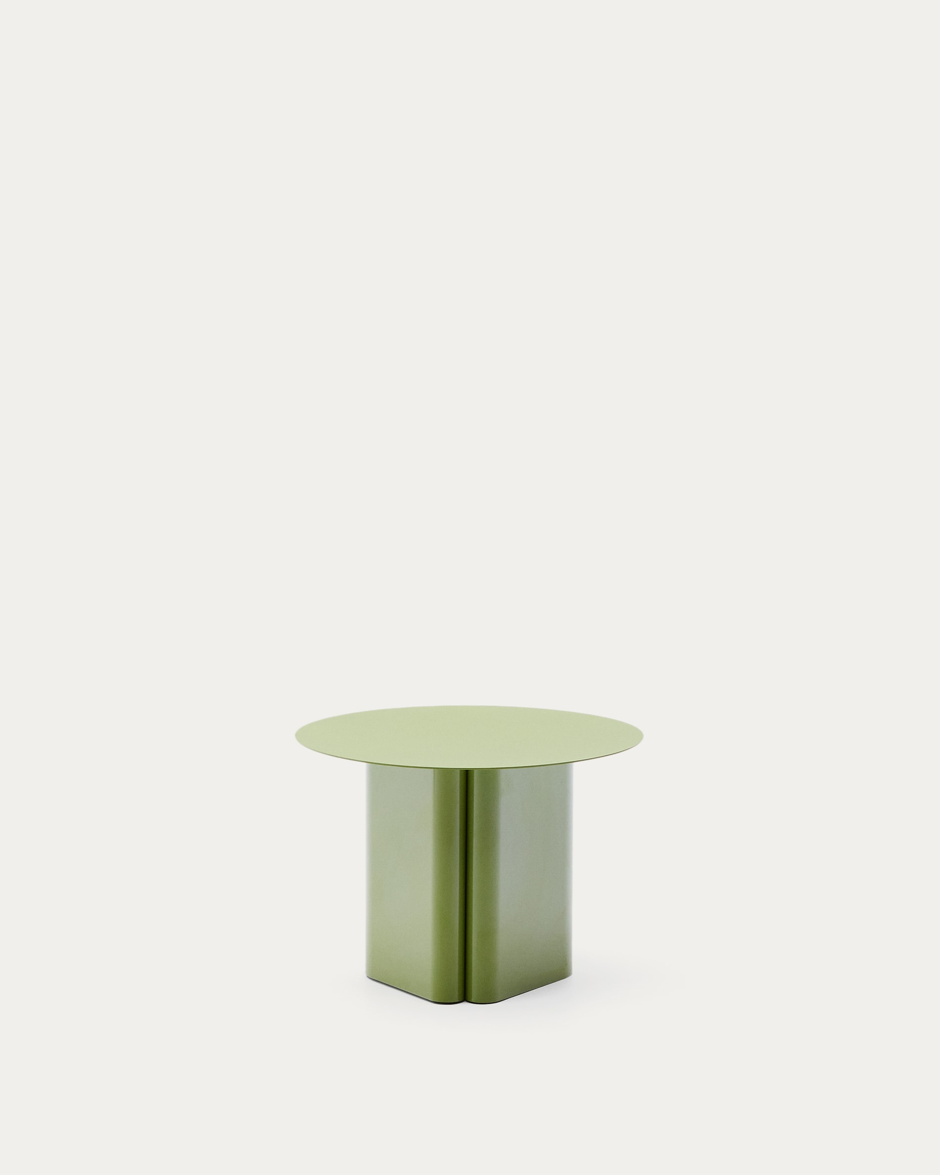 Arvin green iron side table Ø 55cm
