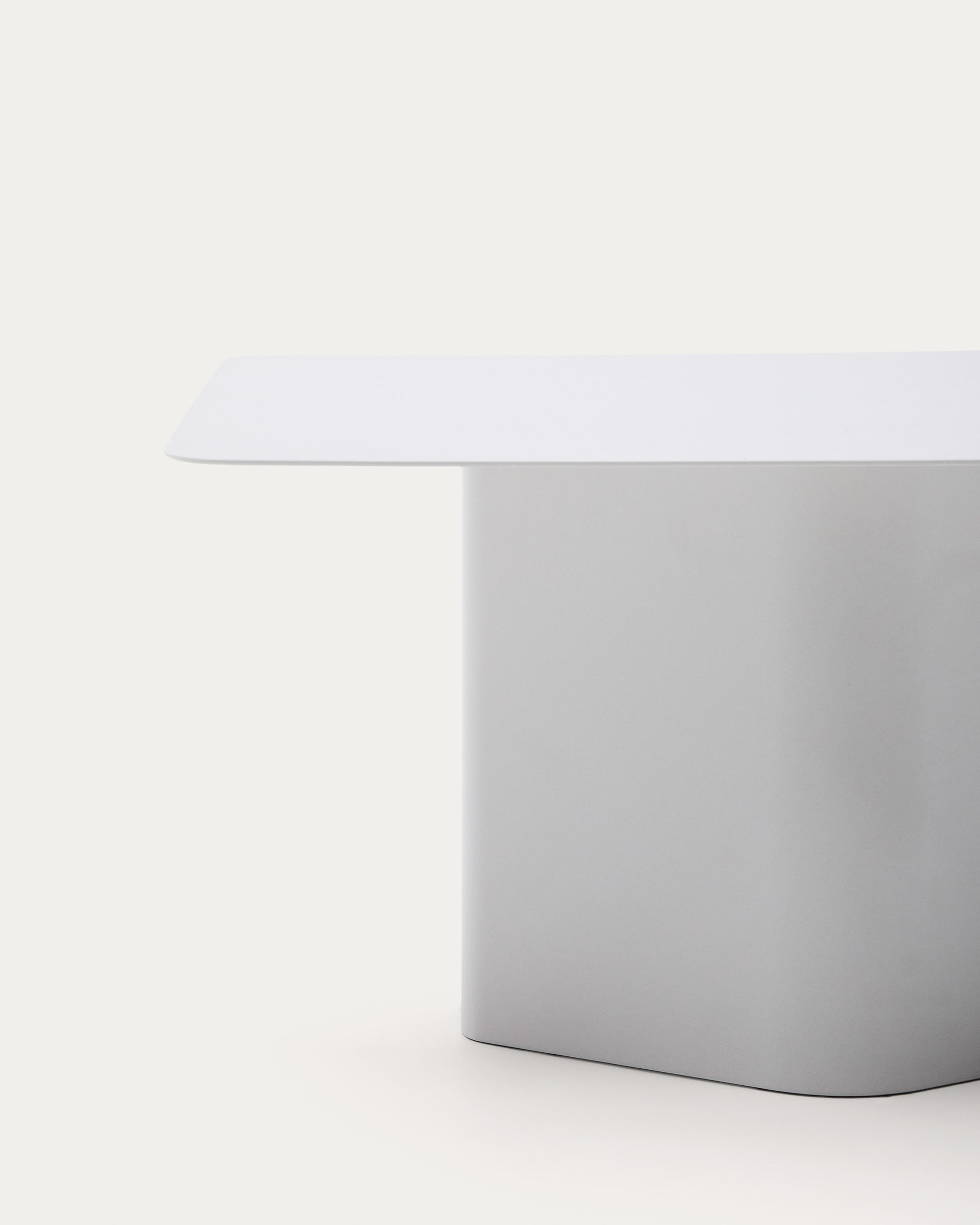 Arvin grey iron coffee table 70 x 52cm