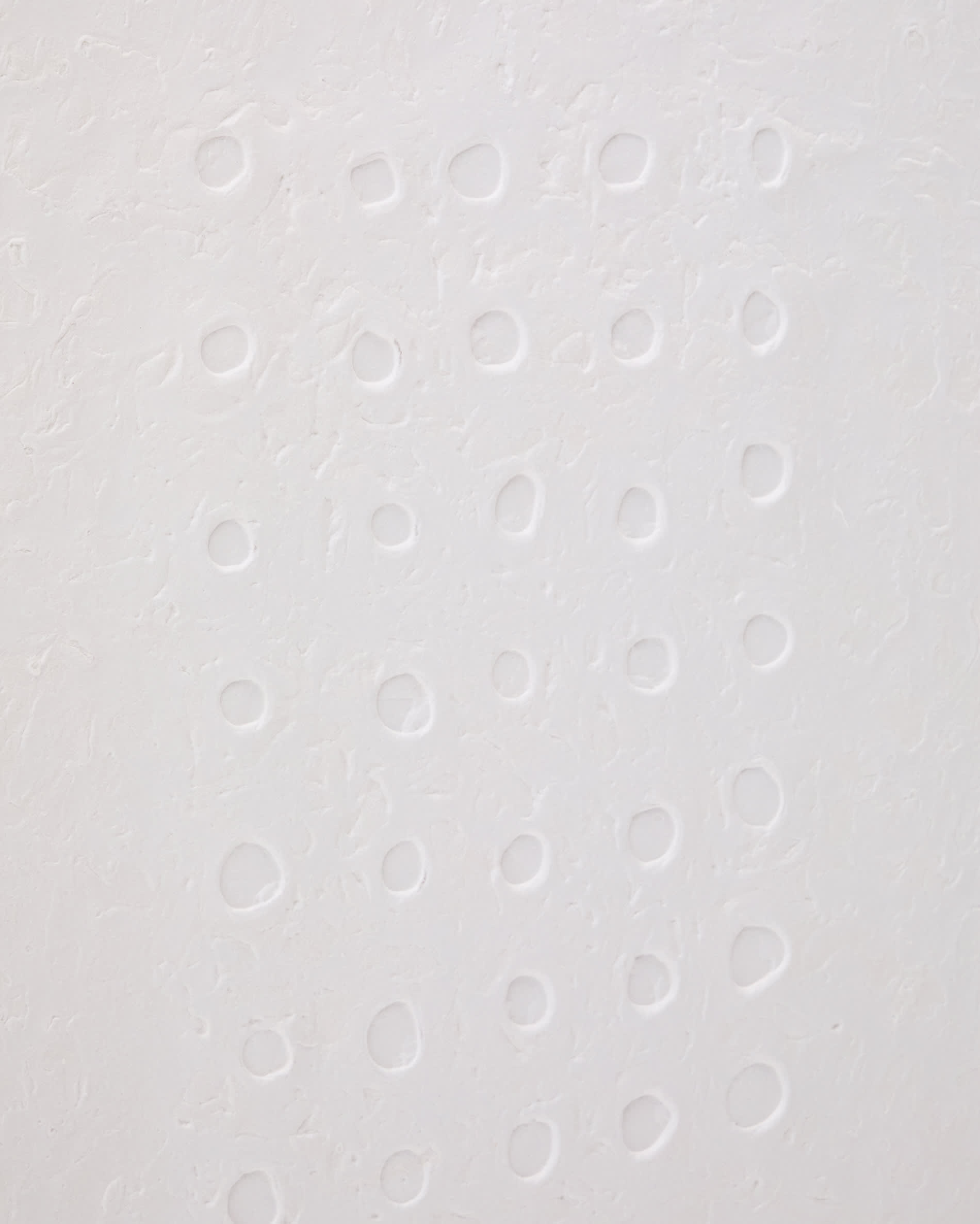 Olvin abstract picture on white recycled paper with hand-crafted reliefs 94 x 74 cm