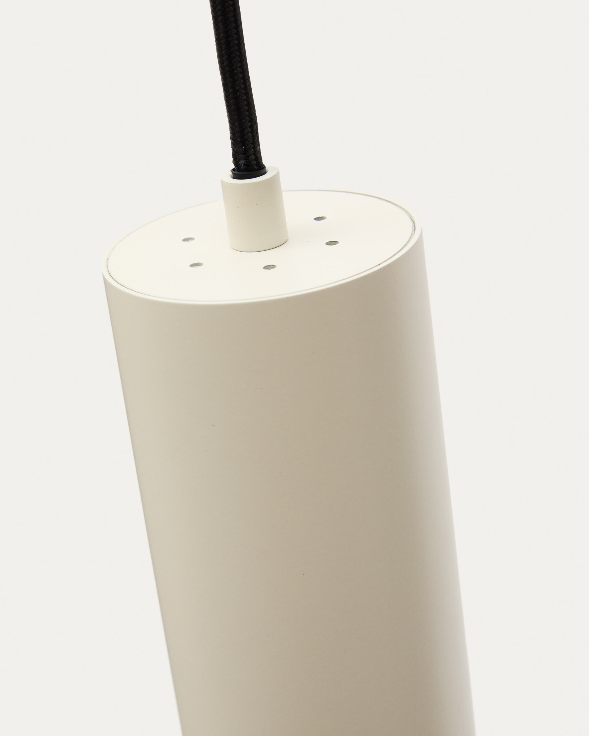 Andia aluminium ceiling lamp with beige painted finish