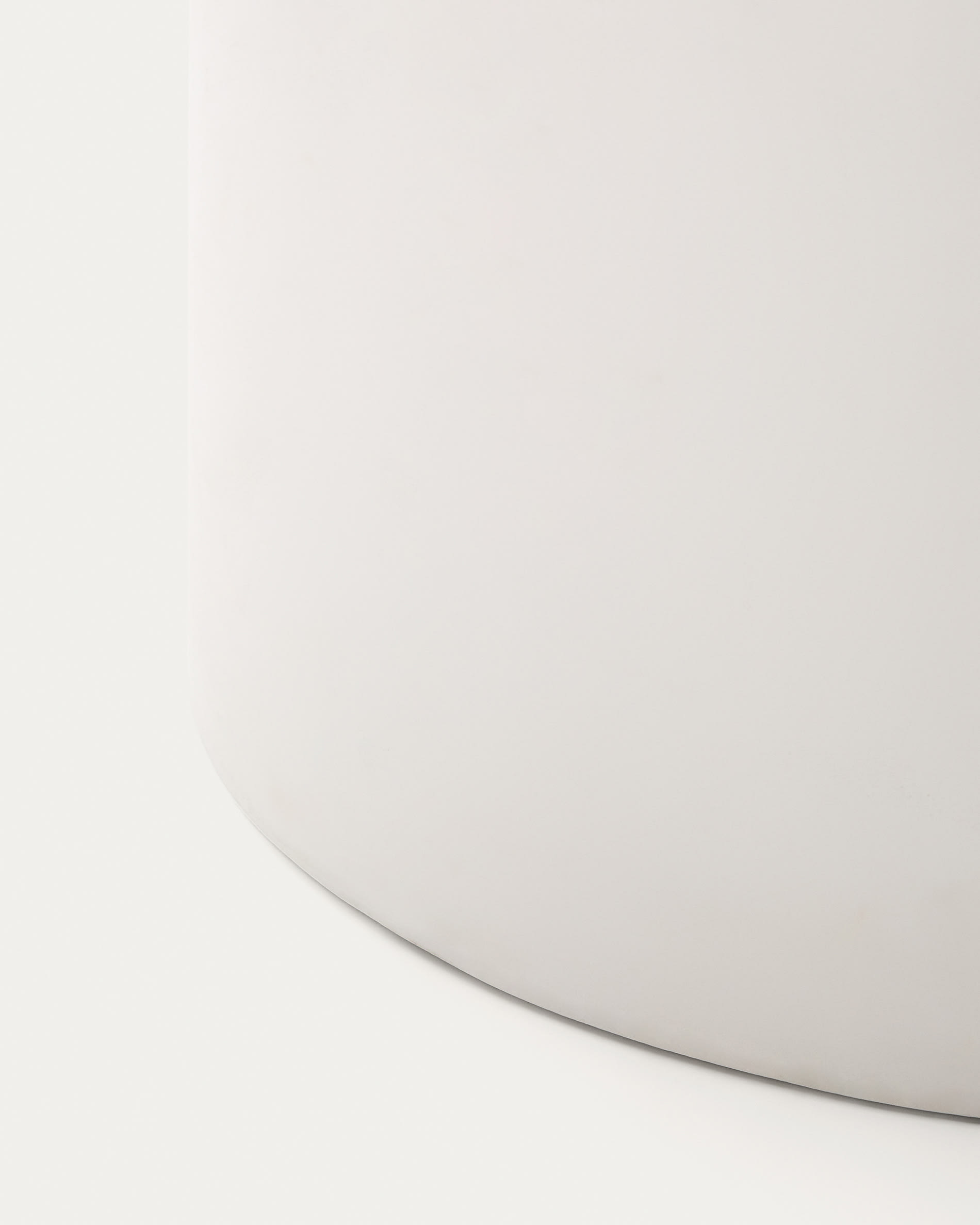 Addaia white cement table 135 x 135cm