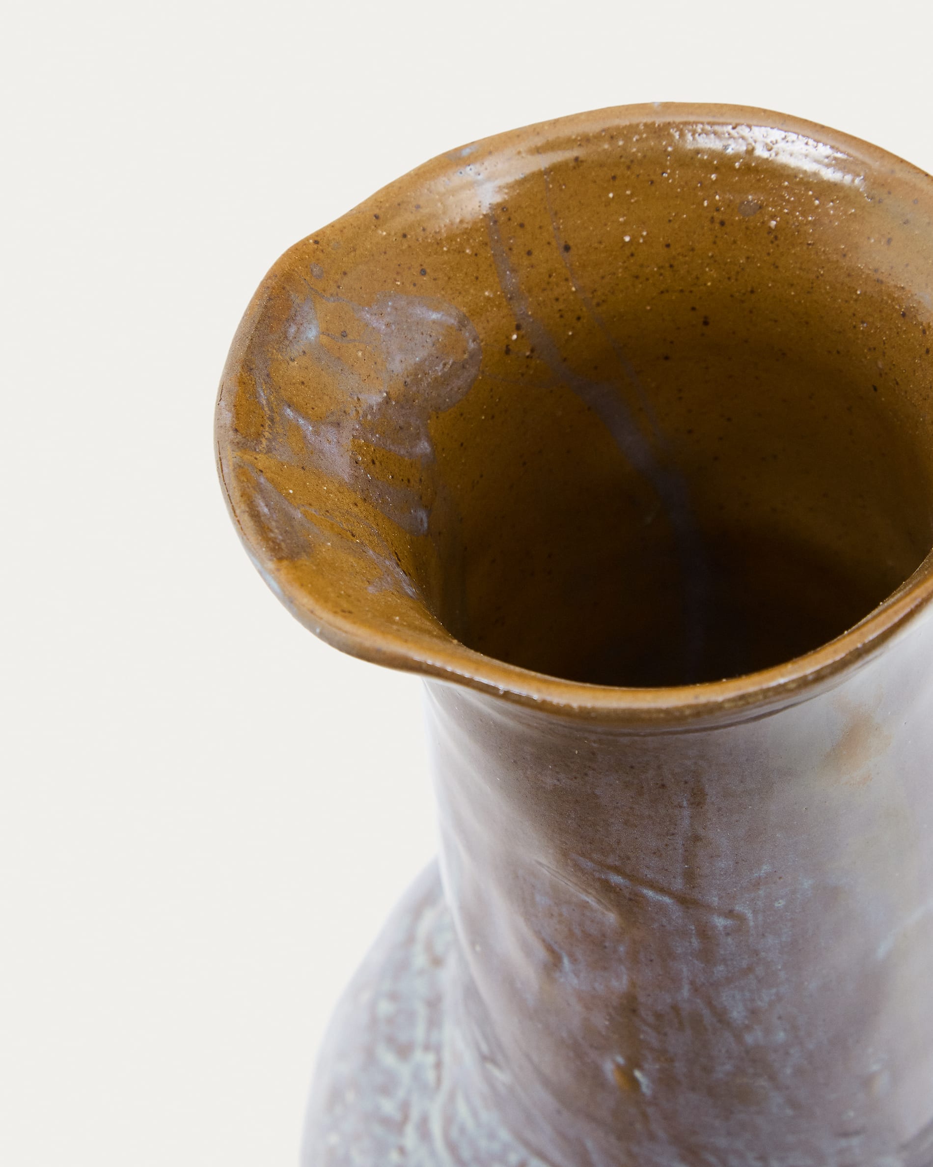 Olaris multicoloured ceramic vase 15,3 cm