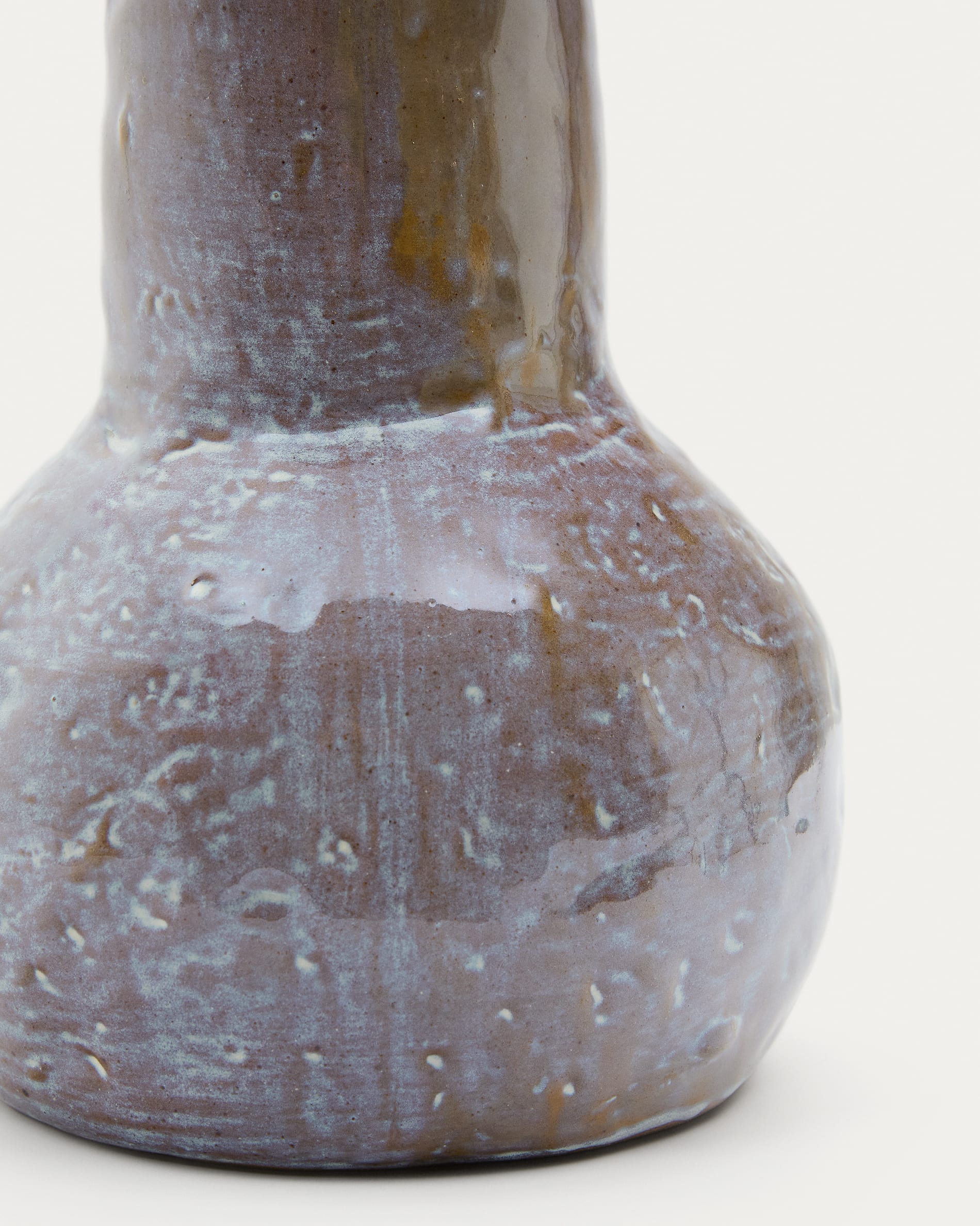 Olaris multicoloured ceramic vase 15,3 cm