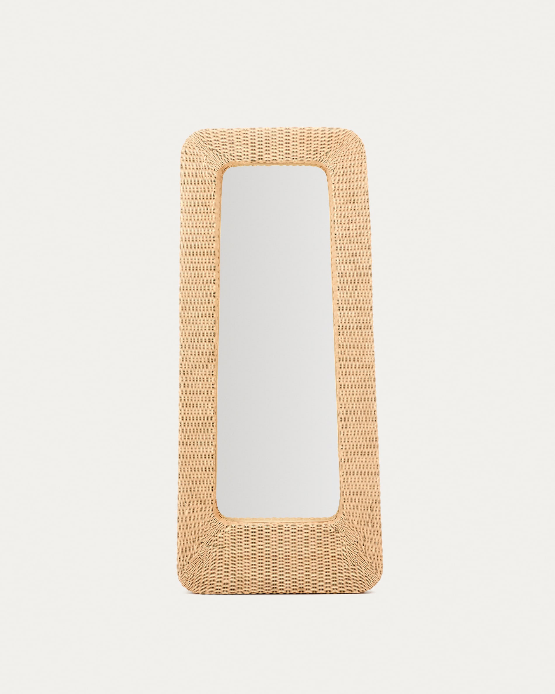 Zilna rattan mirror 58 x 120 cm