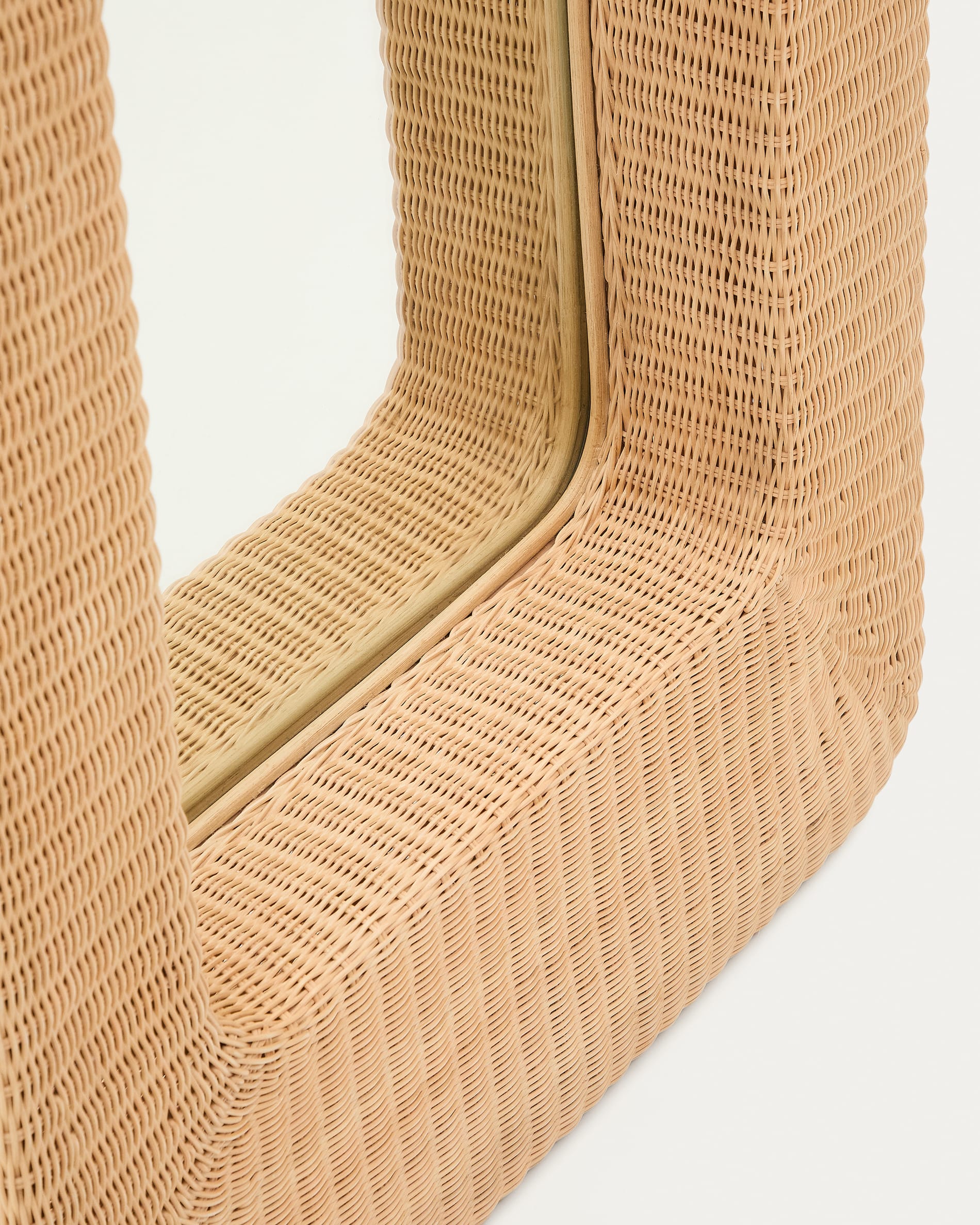 Zilna rattan mirror 58 x 120 cm