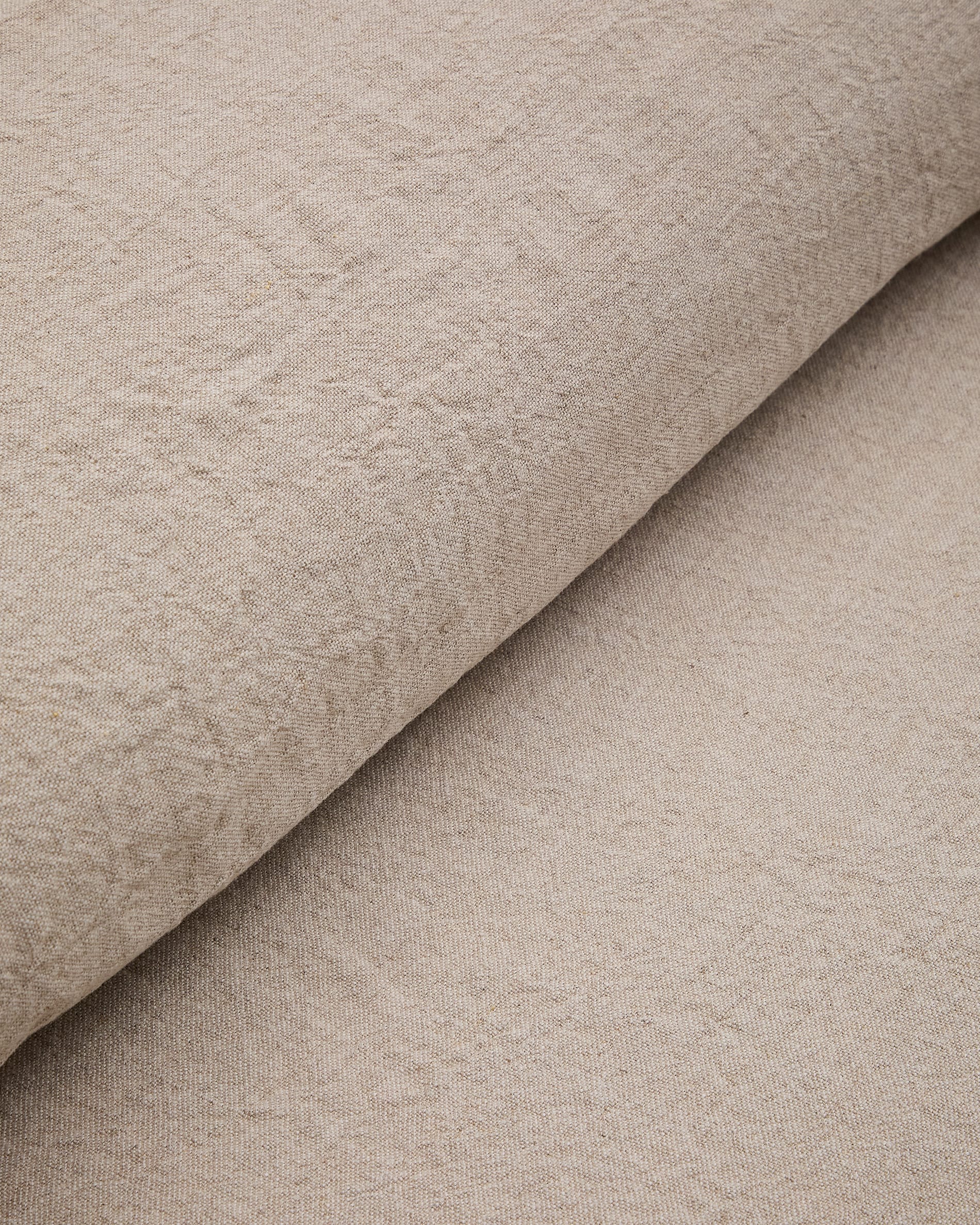 Tandi beige 100% linen bedspread for 150/160cm bed