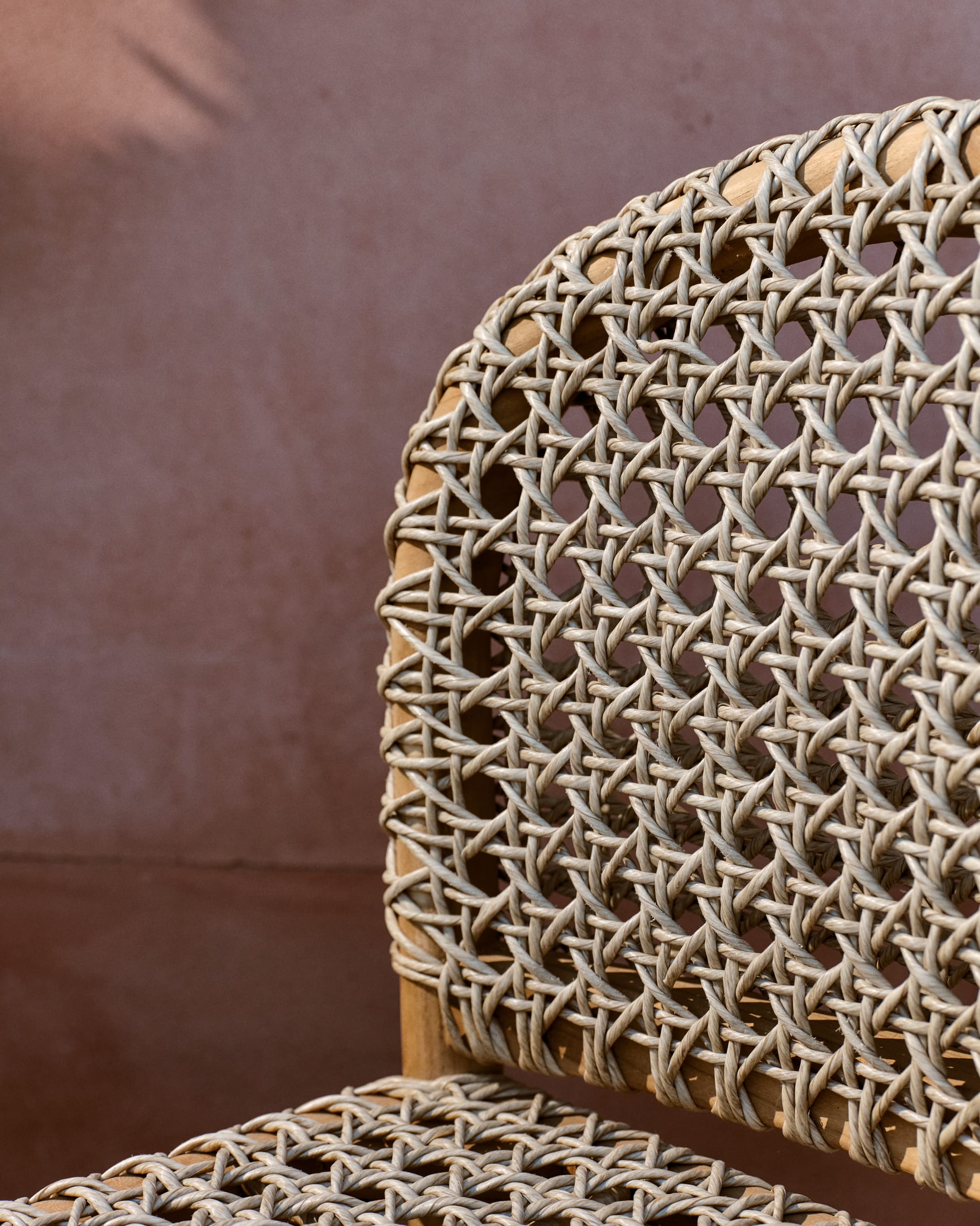 Tavira outdoor chair in solid teak wood