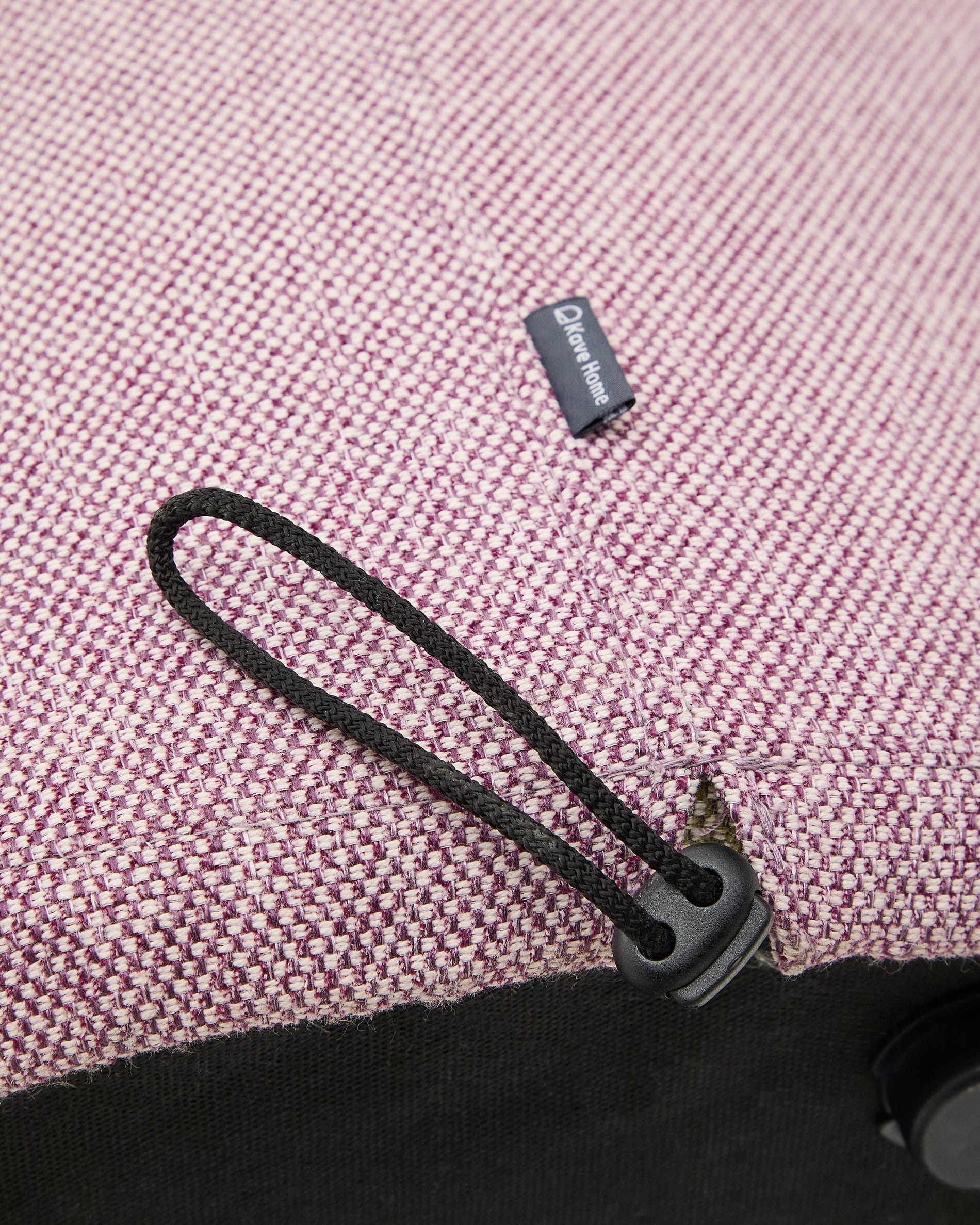 Kaeli purple footrest cover Ø120cm