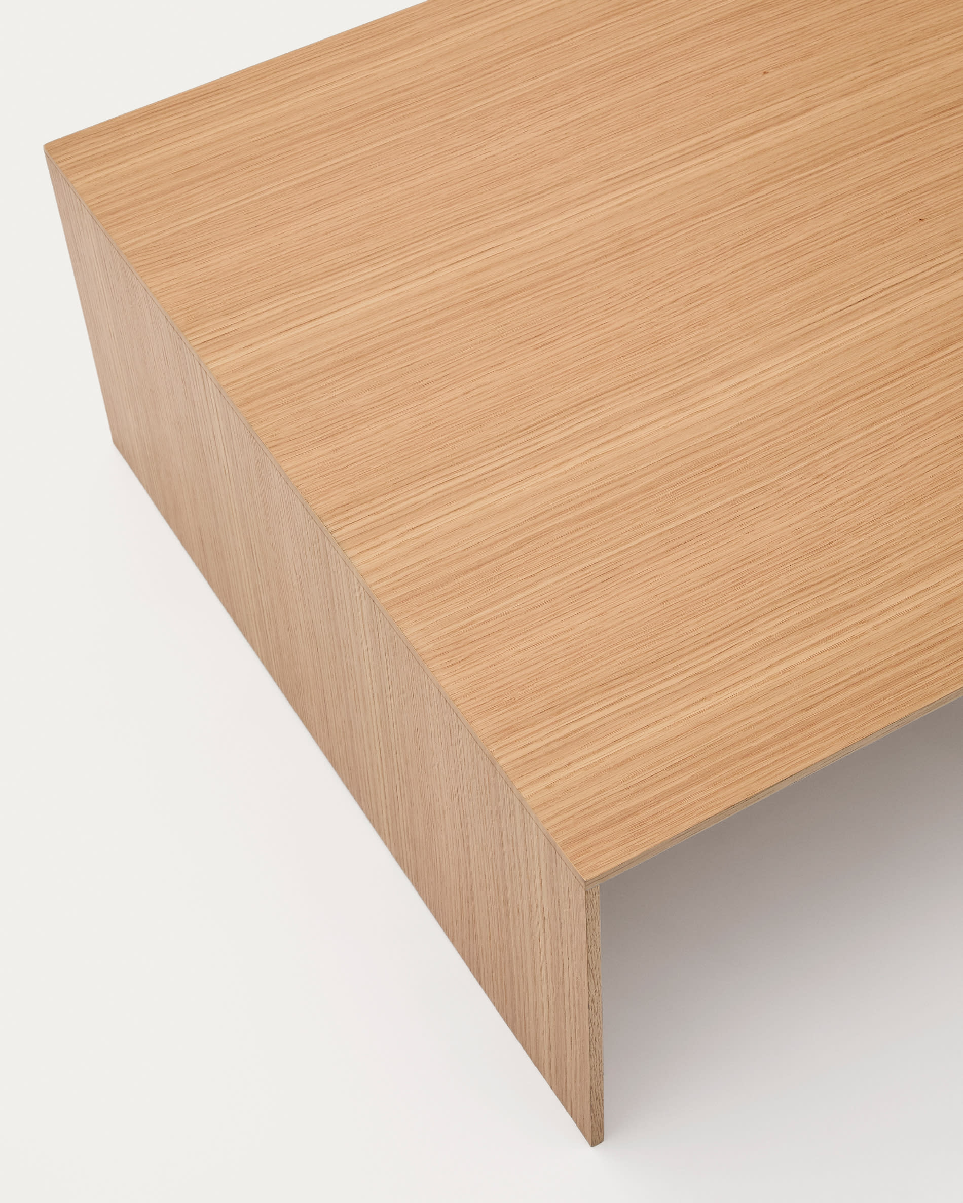 Litto oak veneer coffee table FSC Mix Credit, 140 x 70 cm